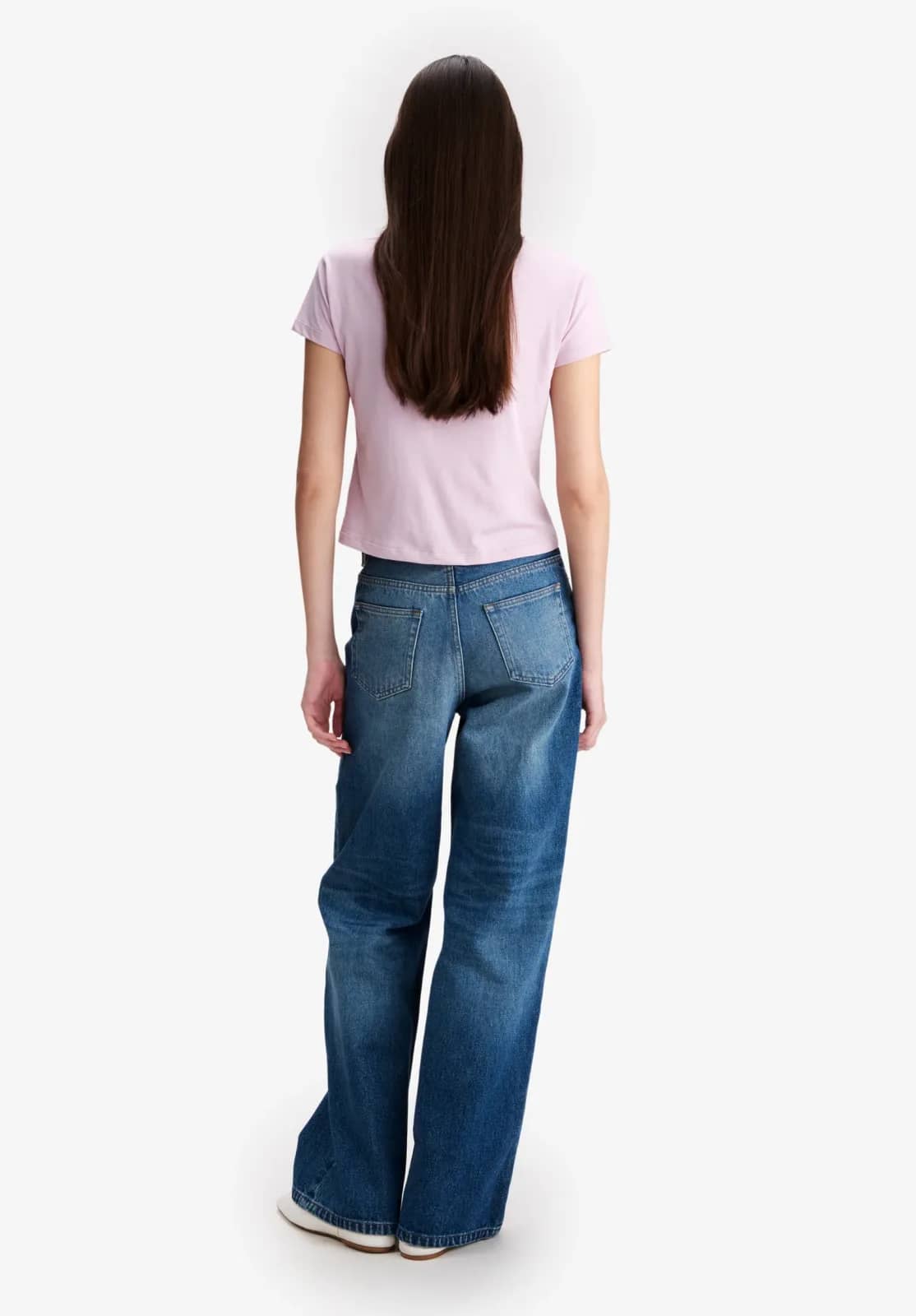 A.P.C. pembe t-shirt, detay görünüm