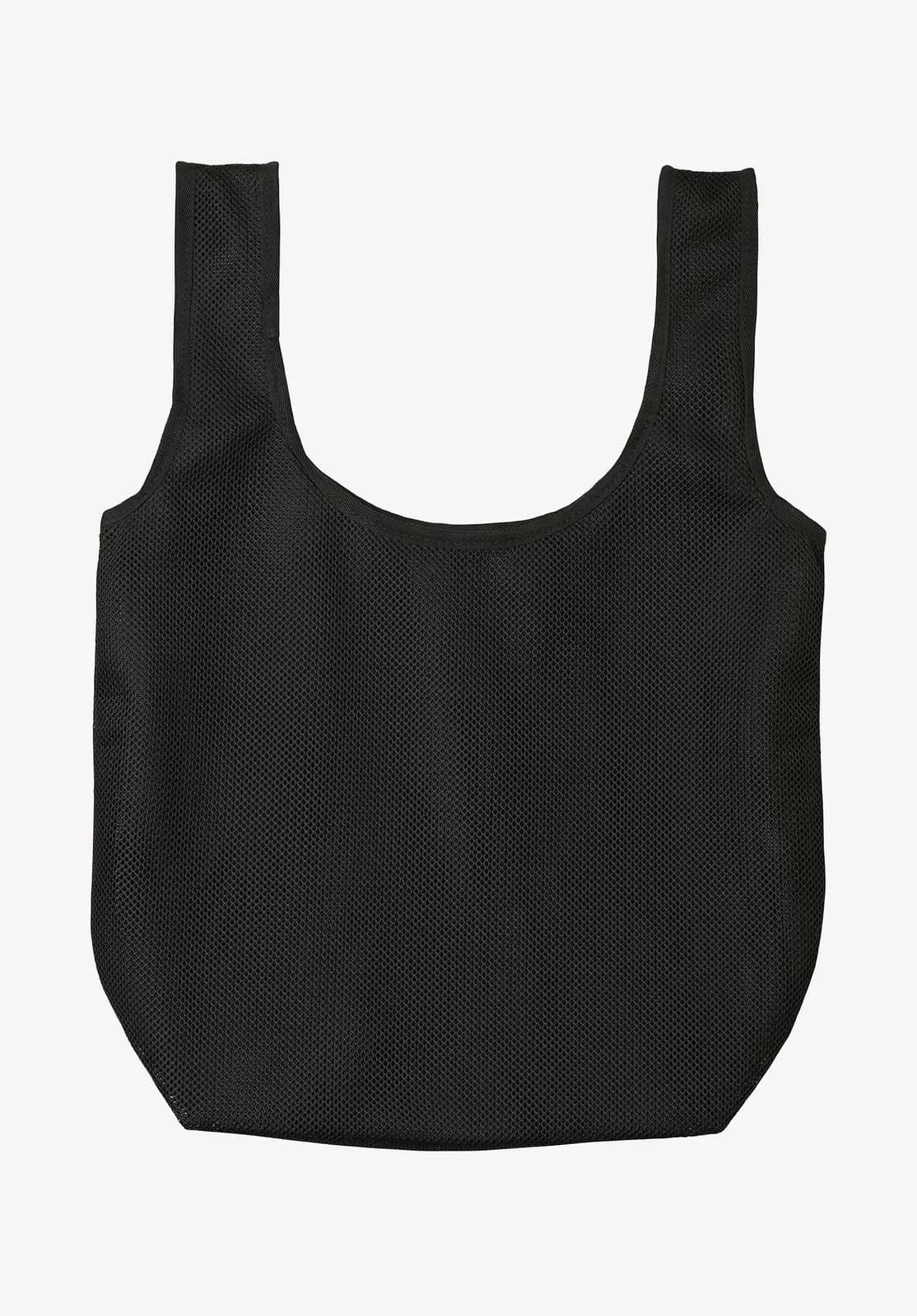 A.P.C. siyah shopper çanta, yandan görünüm