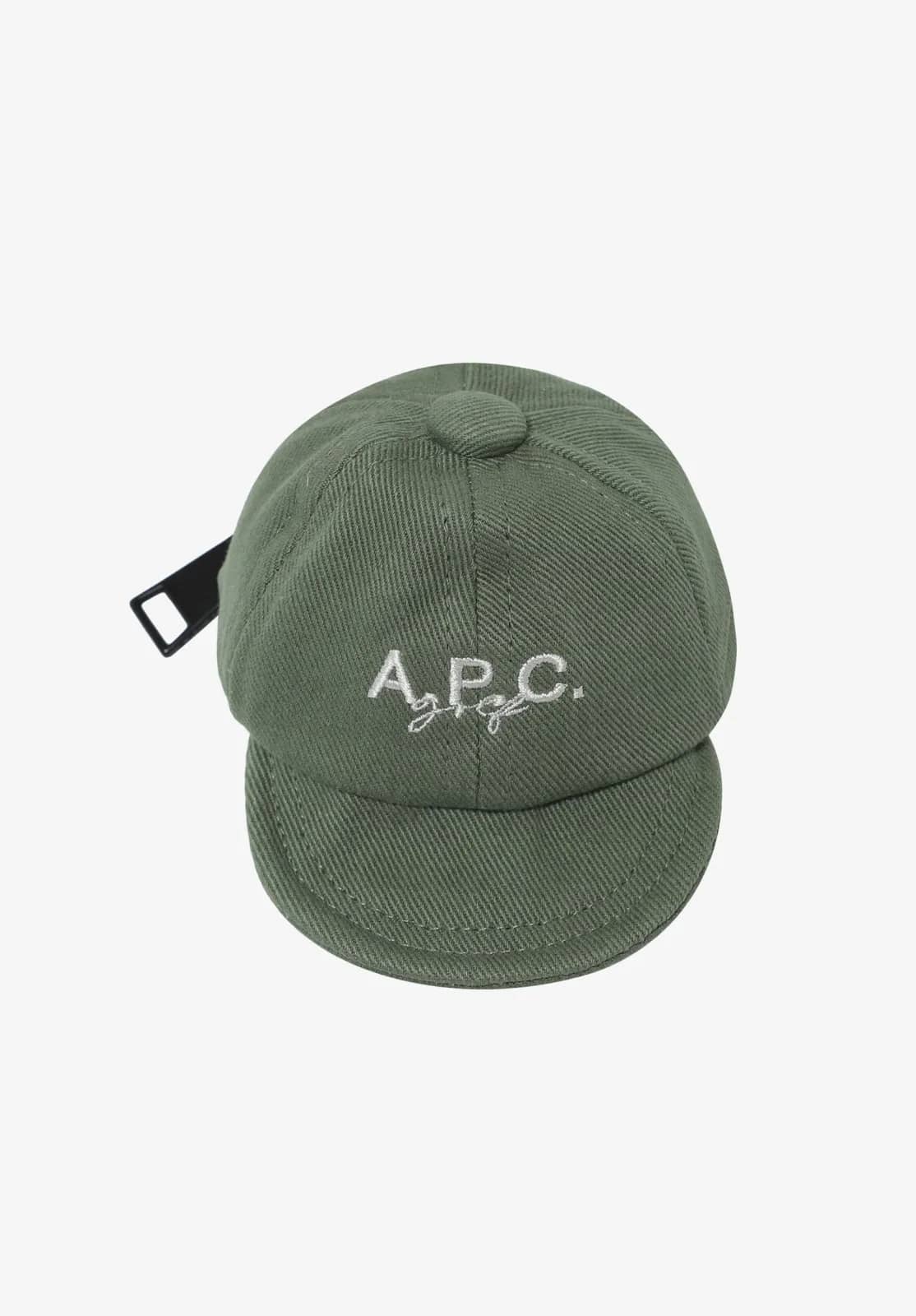 A.P.C. siyah Mini anahtarlık, önden görünüm