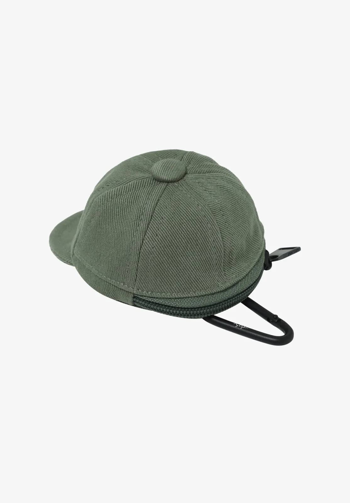A.P.C. siyah Mini anahtarlık, yandan görünüm