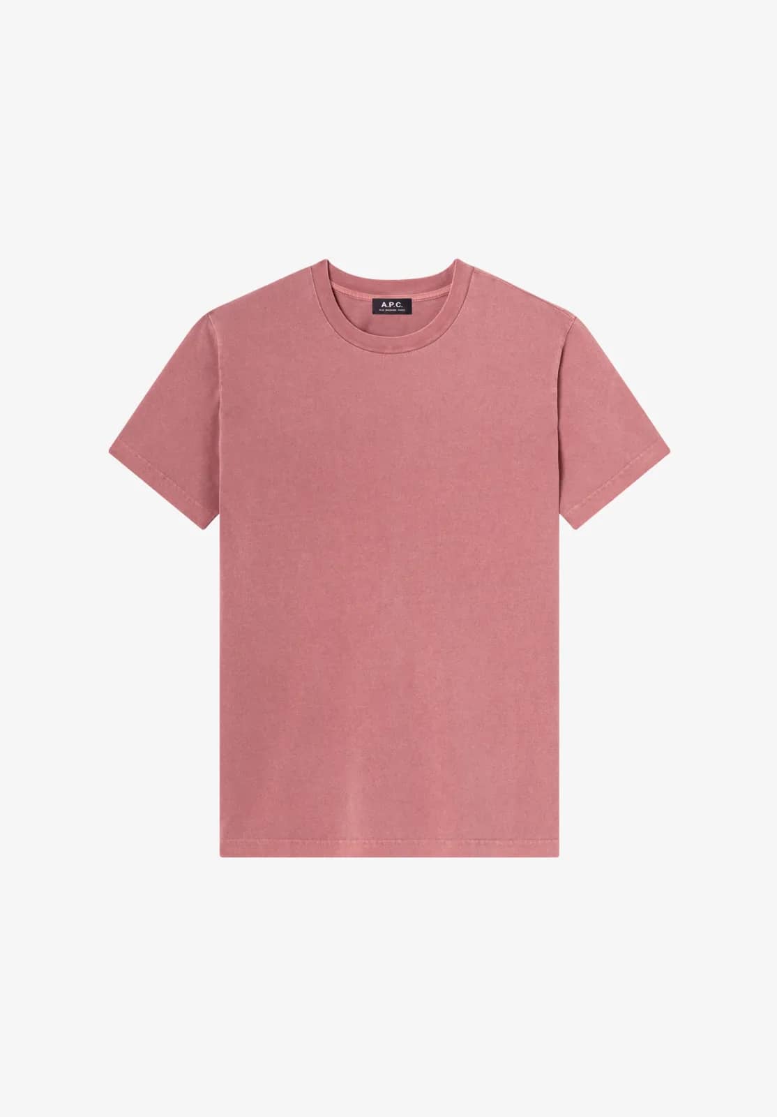 A.P.C. pembe t-shirt, önden görünüm