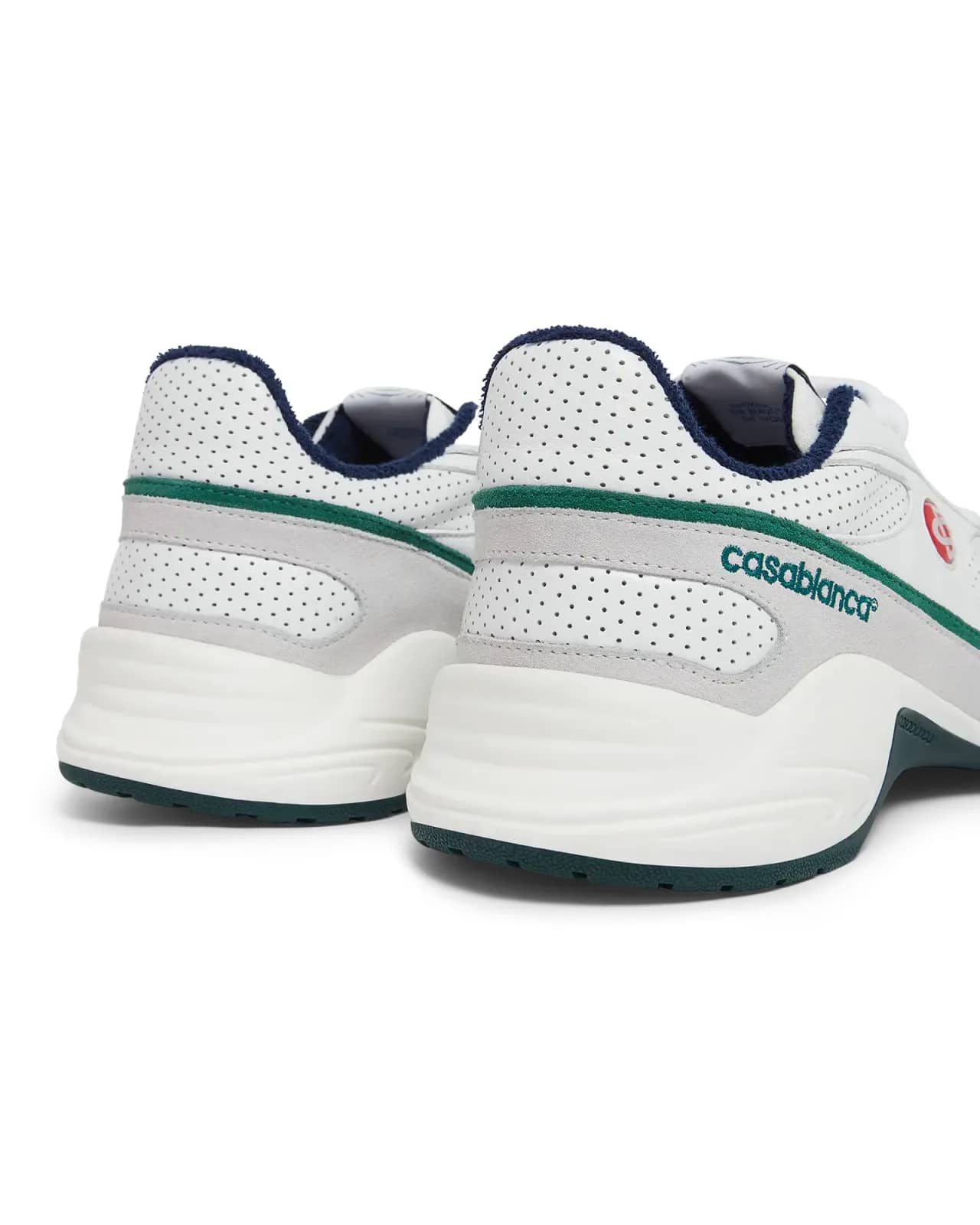Casablanca beyaz Court Championship sneaker, önden görünüm