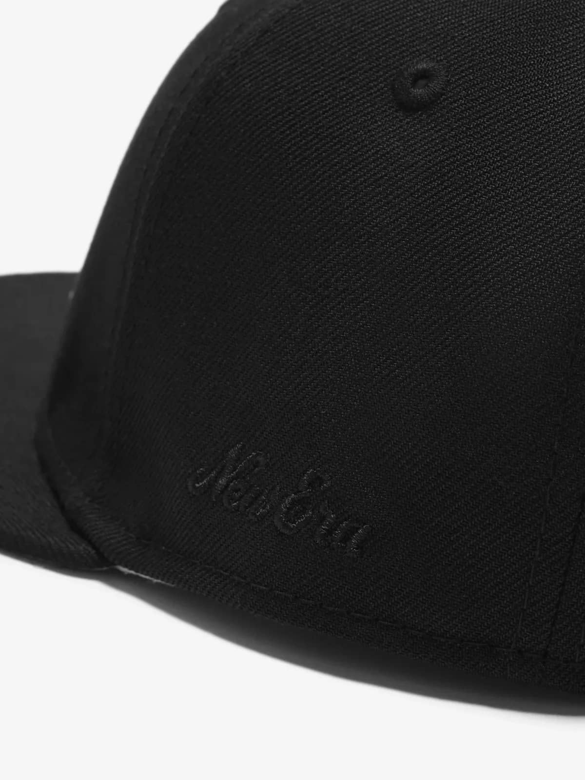 Fear of God siyah NBA 9Fifty RC şapka, detay görünüm