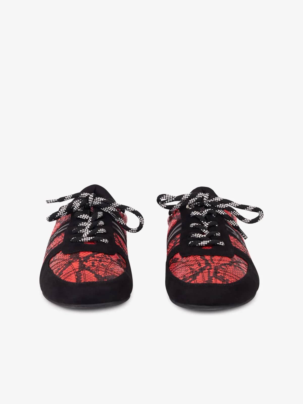 GCDS çok renkli Bağcıklı Python sneaker, iç yandan görünüm