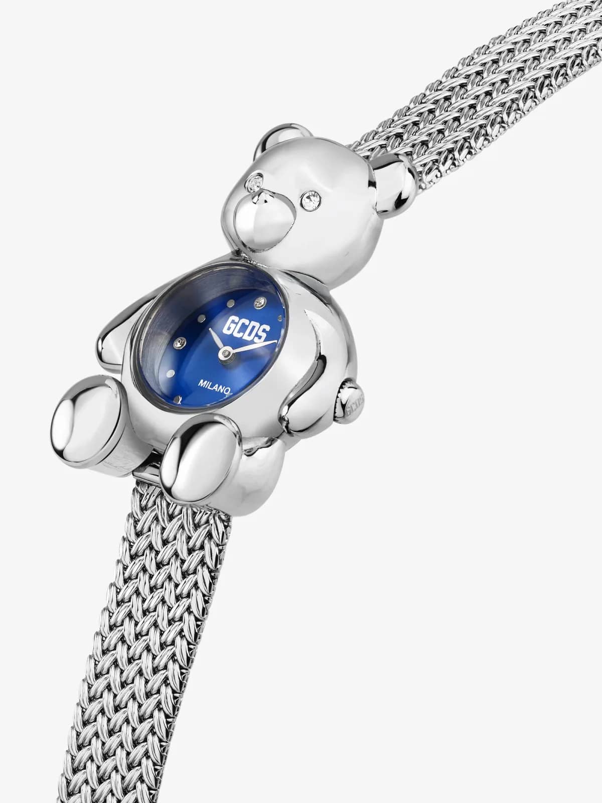 GCDS yeşil Courage Bear saat, detay görünüm