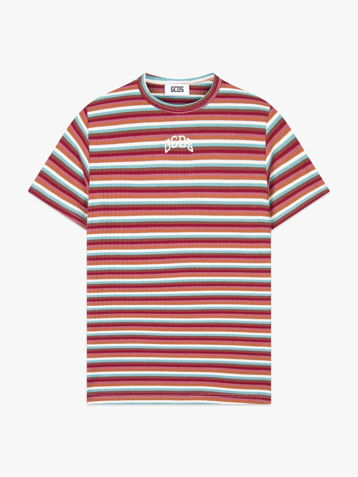 GCDS çok renkli t-shirt, önden görünüm
