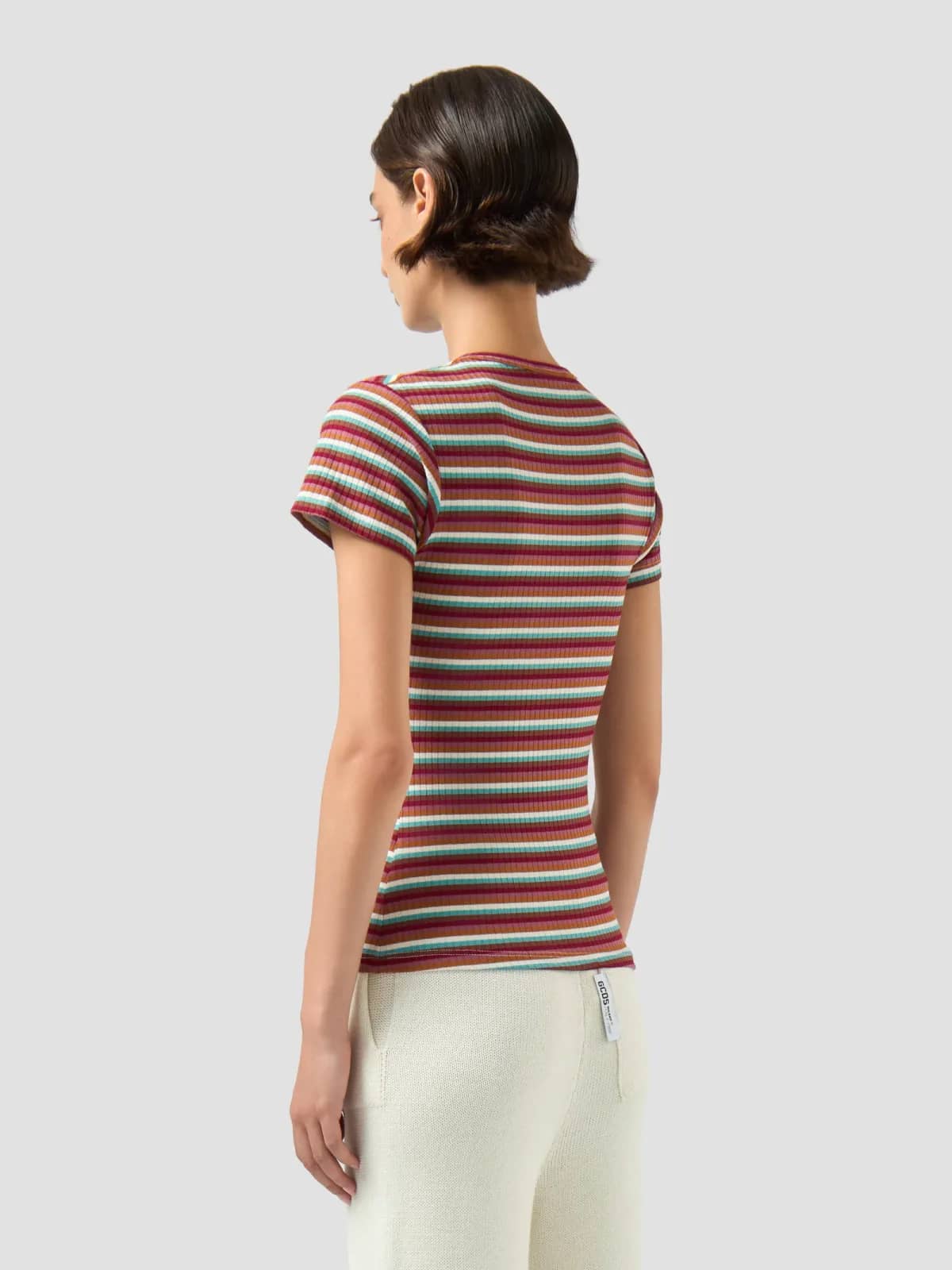 GCDS çok renkli t-shirt, detay görünüm