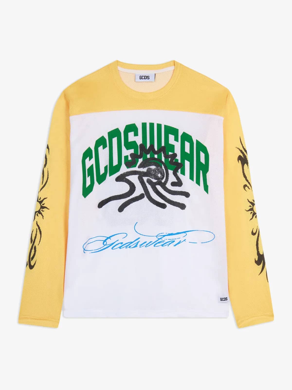 GCDS çok renkli t-shirt, önden görünüm