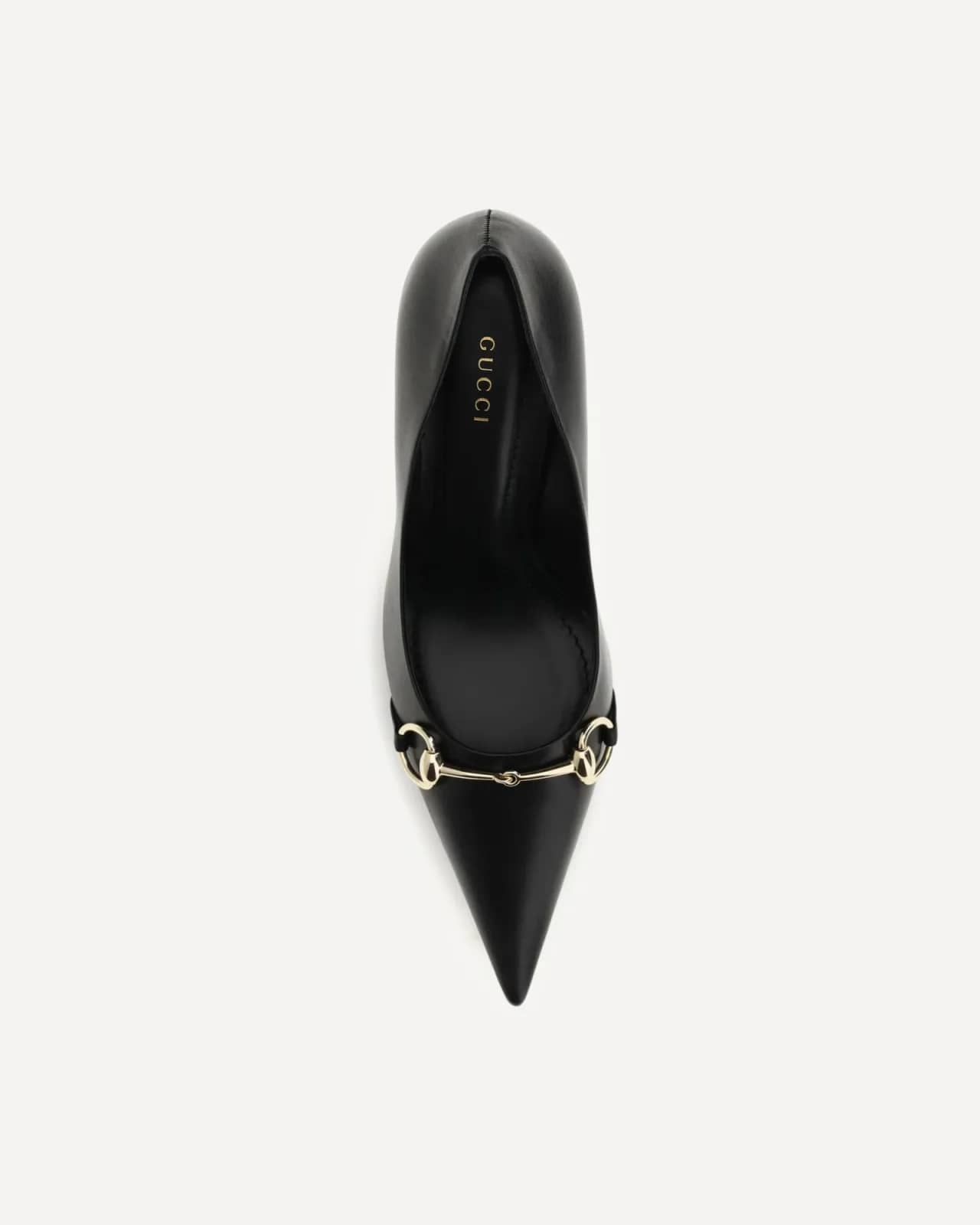 Gucci siyah Donna stiletto, detay görünüm
