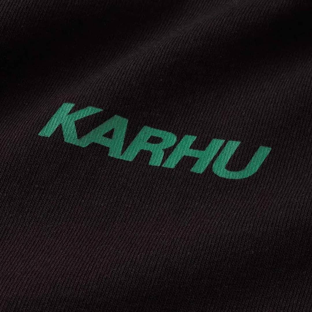 Karhu siyah Fusion Og T–shirt gömlek, detay görünüm