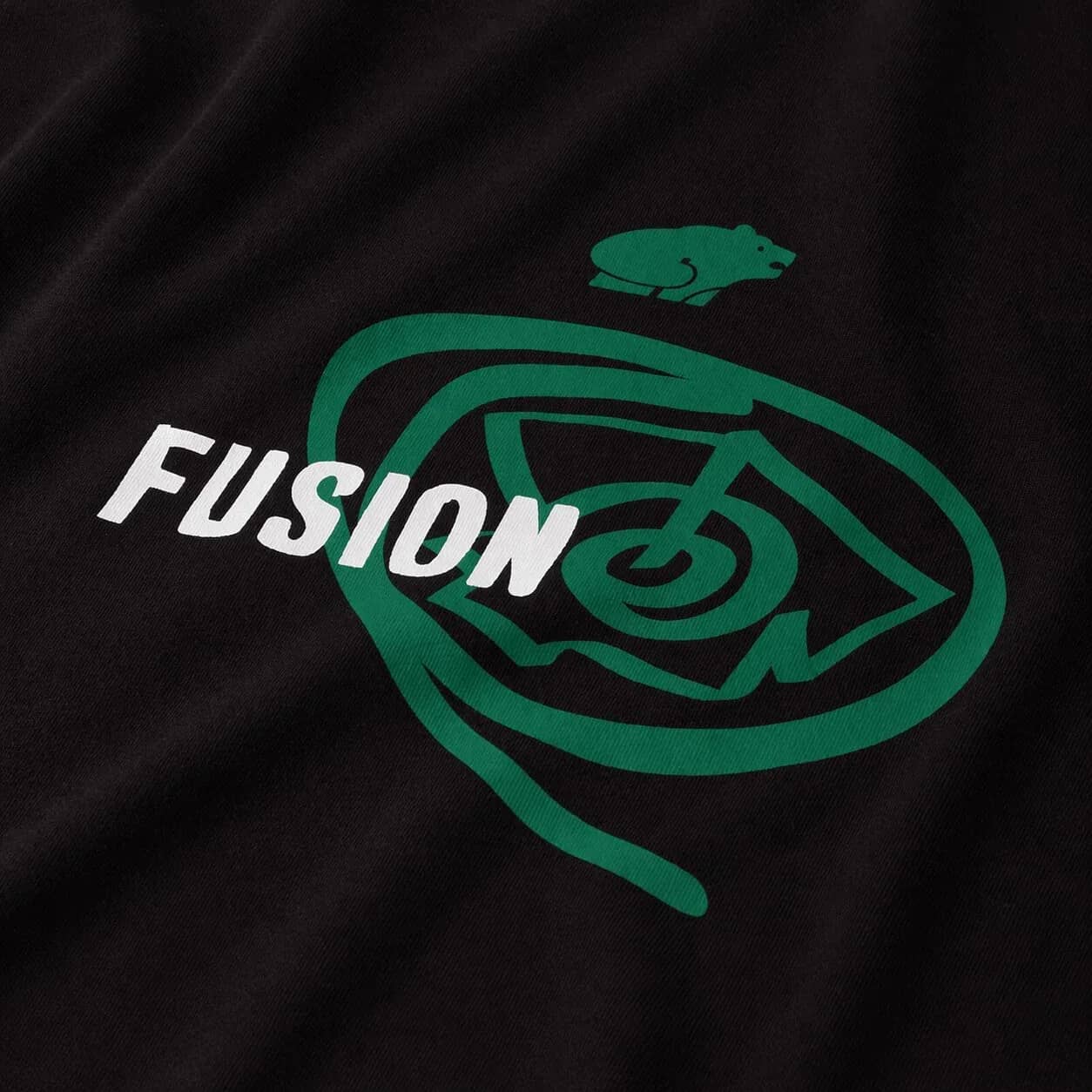 Karhu siyah Fusion Og T–shirt gömlek, detay görünüm