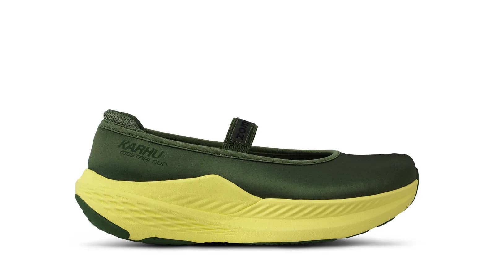 Karhu yeşil Mestari Run Kesä sneaker, yandan görünüm