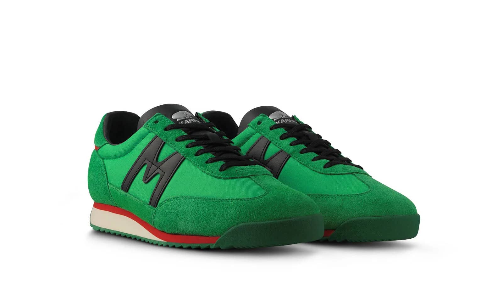 Karhu yeşil Mestari 76 sneaker, arkadan çapraz görünüm