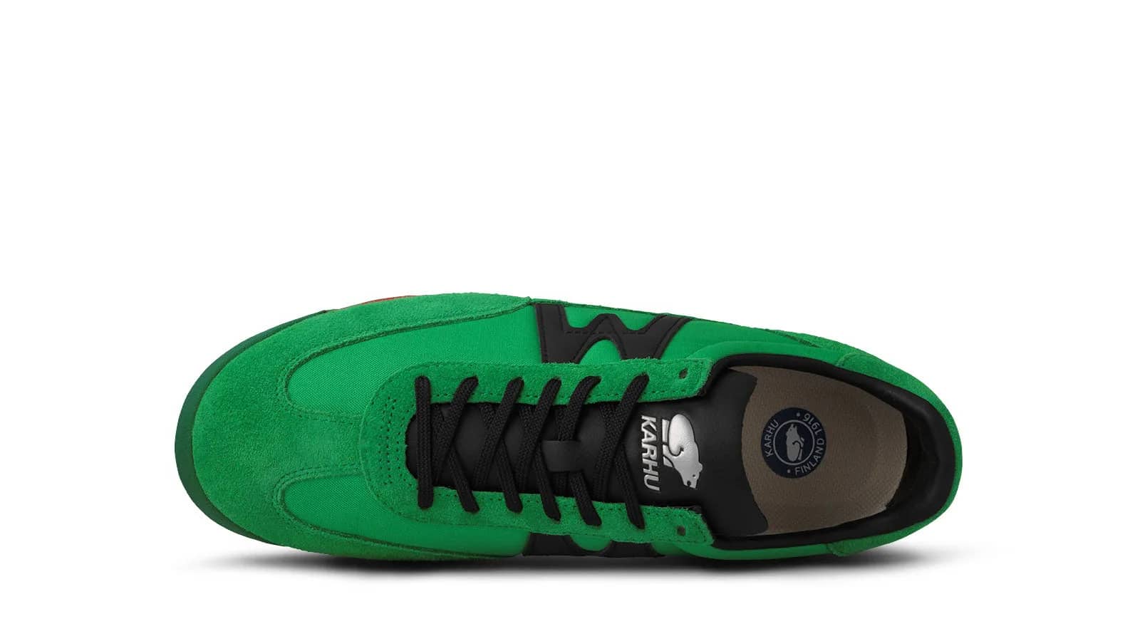 Karhu yeşil Mestari 76 sneaker, detay görünüm