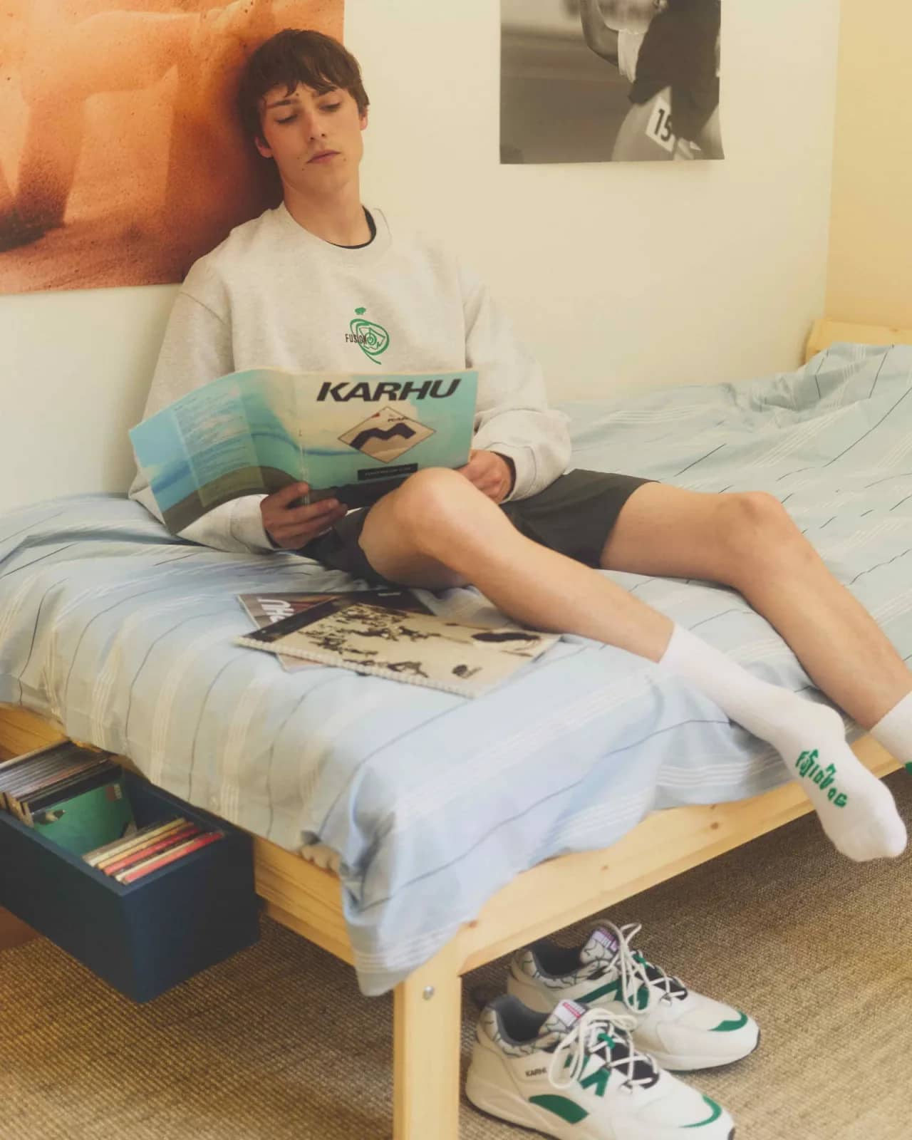 Karhu gri Fusion Og Sweatshirt sweatshirt, detay görünüm