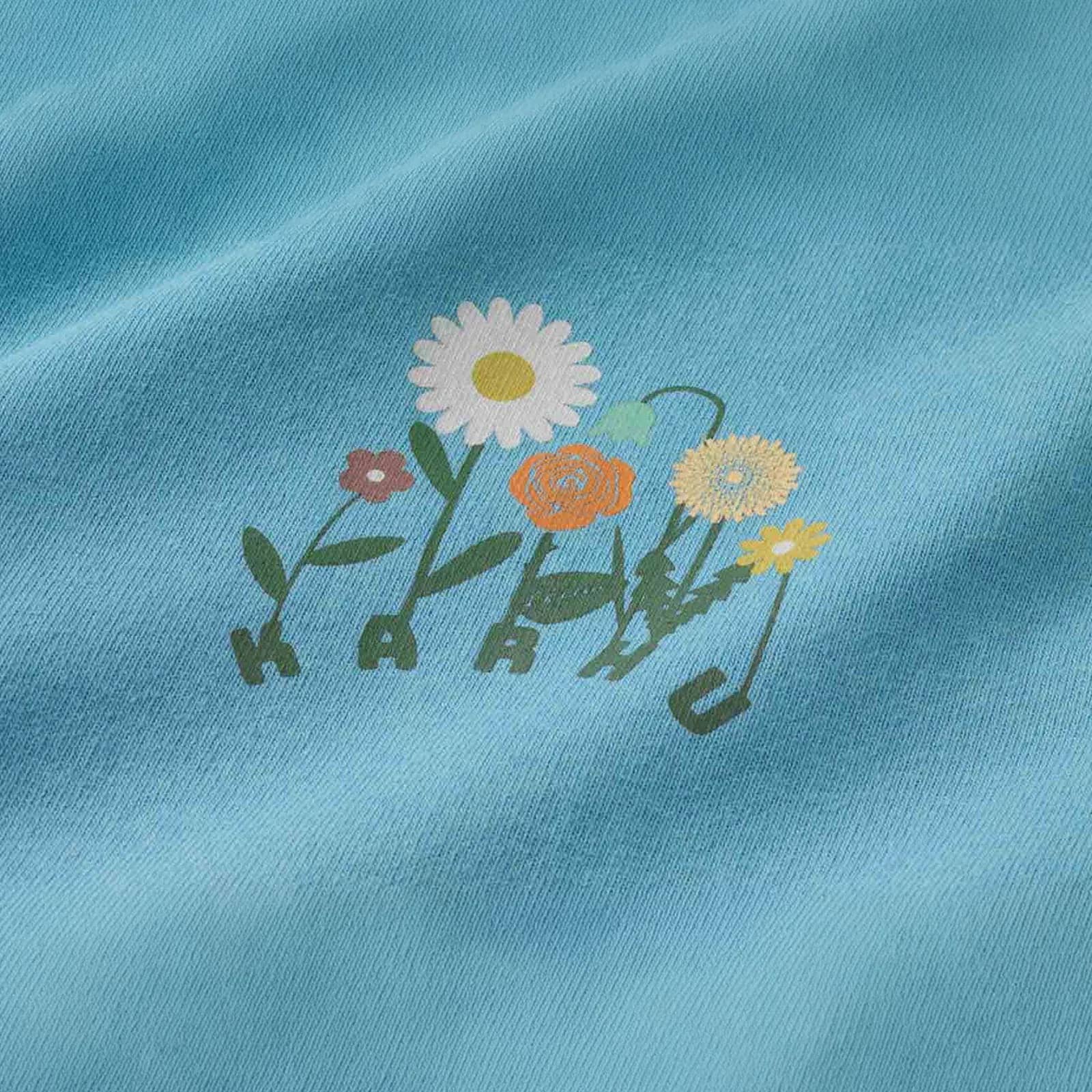Karhu mavi Flower Logo T–shirt gömlek, detay görünüm