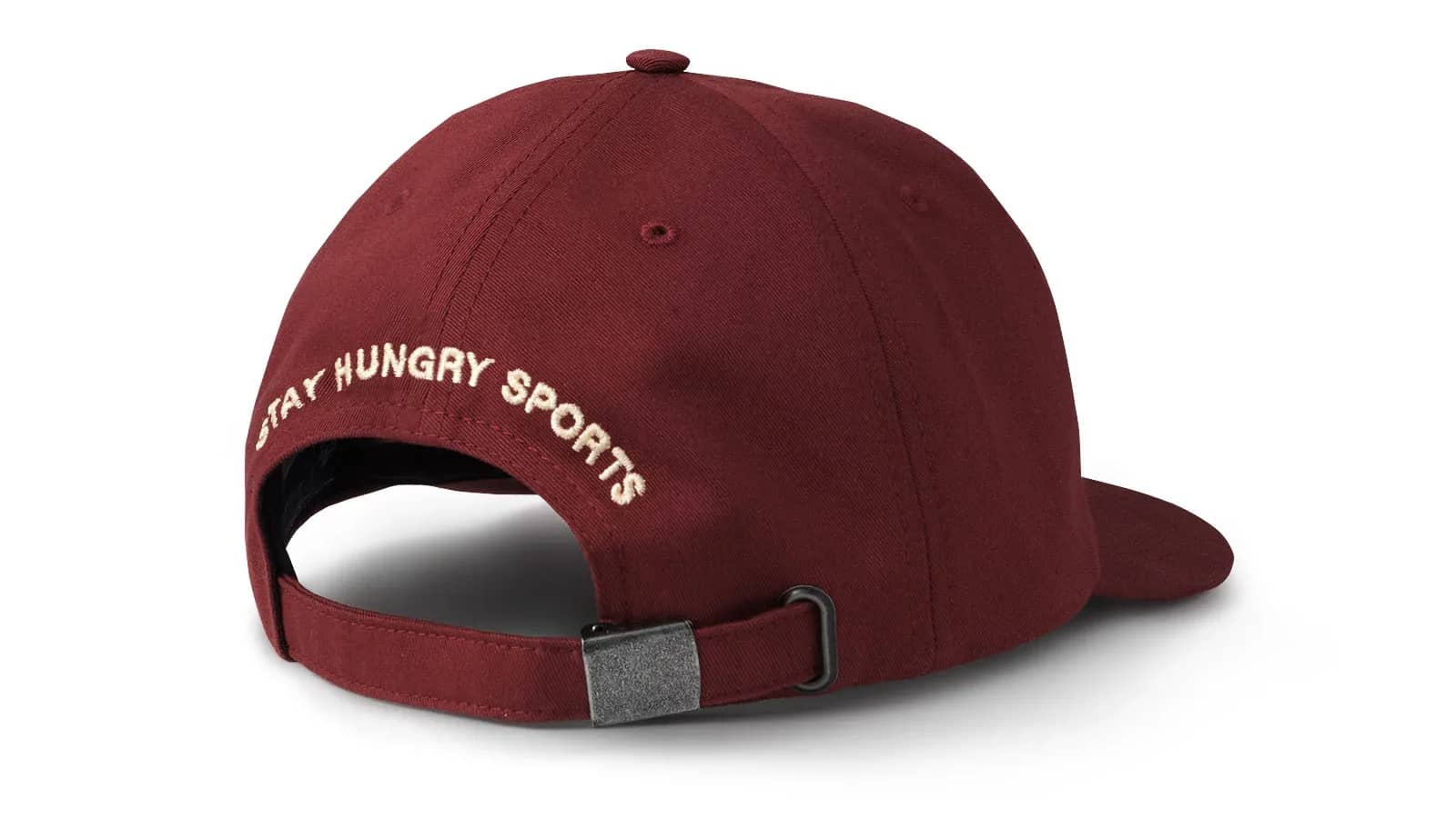Karhu bordo Karhu X Stay Hungry Cap pamuk giyim, arkadan görünüm
