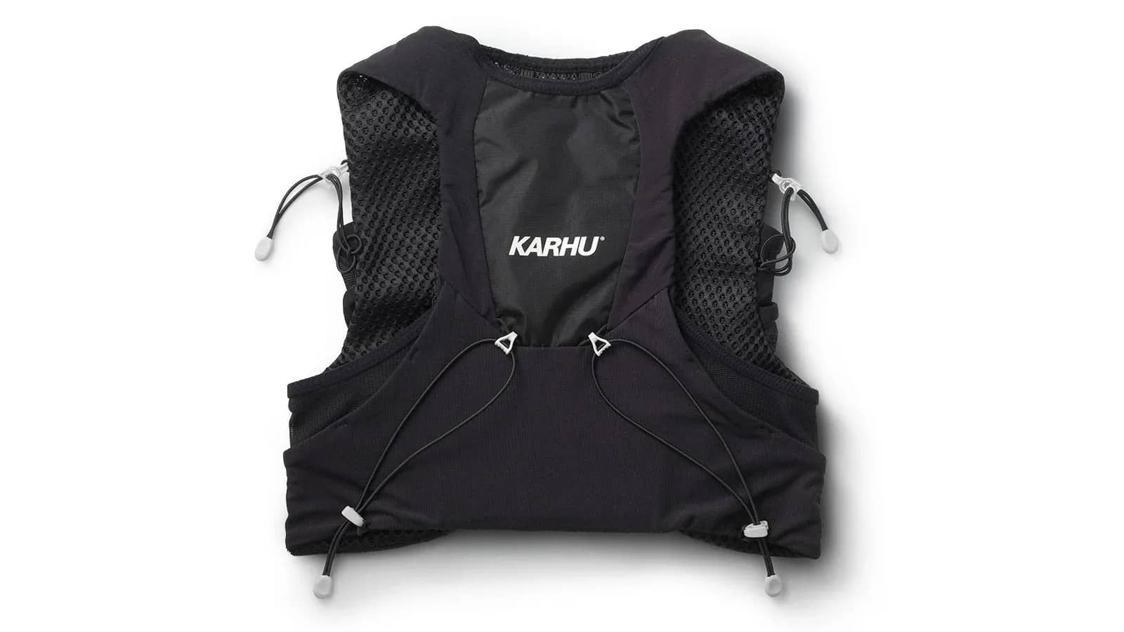 Karhu siyah Karhu X Ferrino Running Vest 5L yelek, detay görünüm