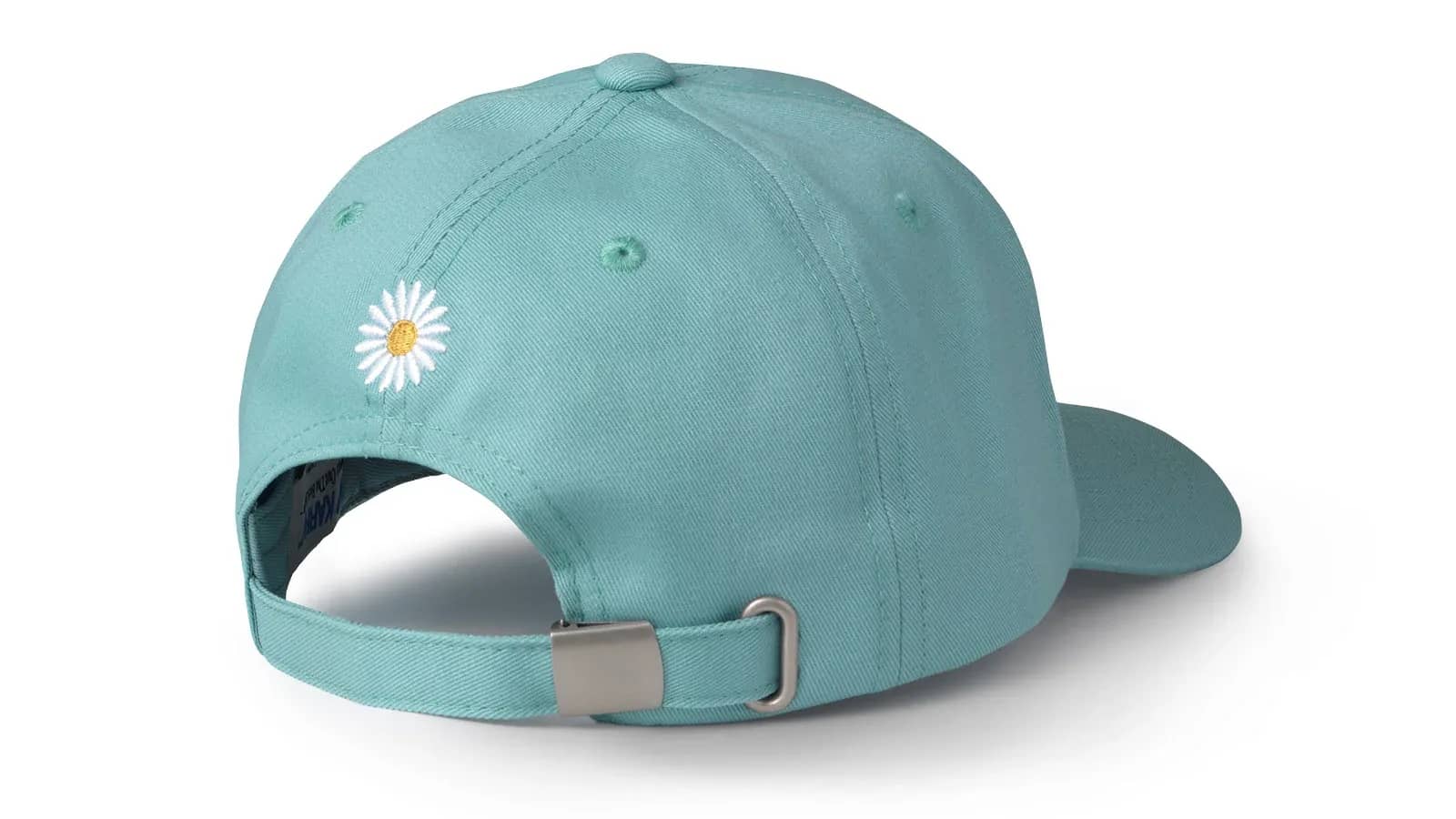 Karhu mavi Flower Pack Cap giyim, arkadan görünüm