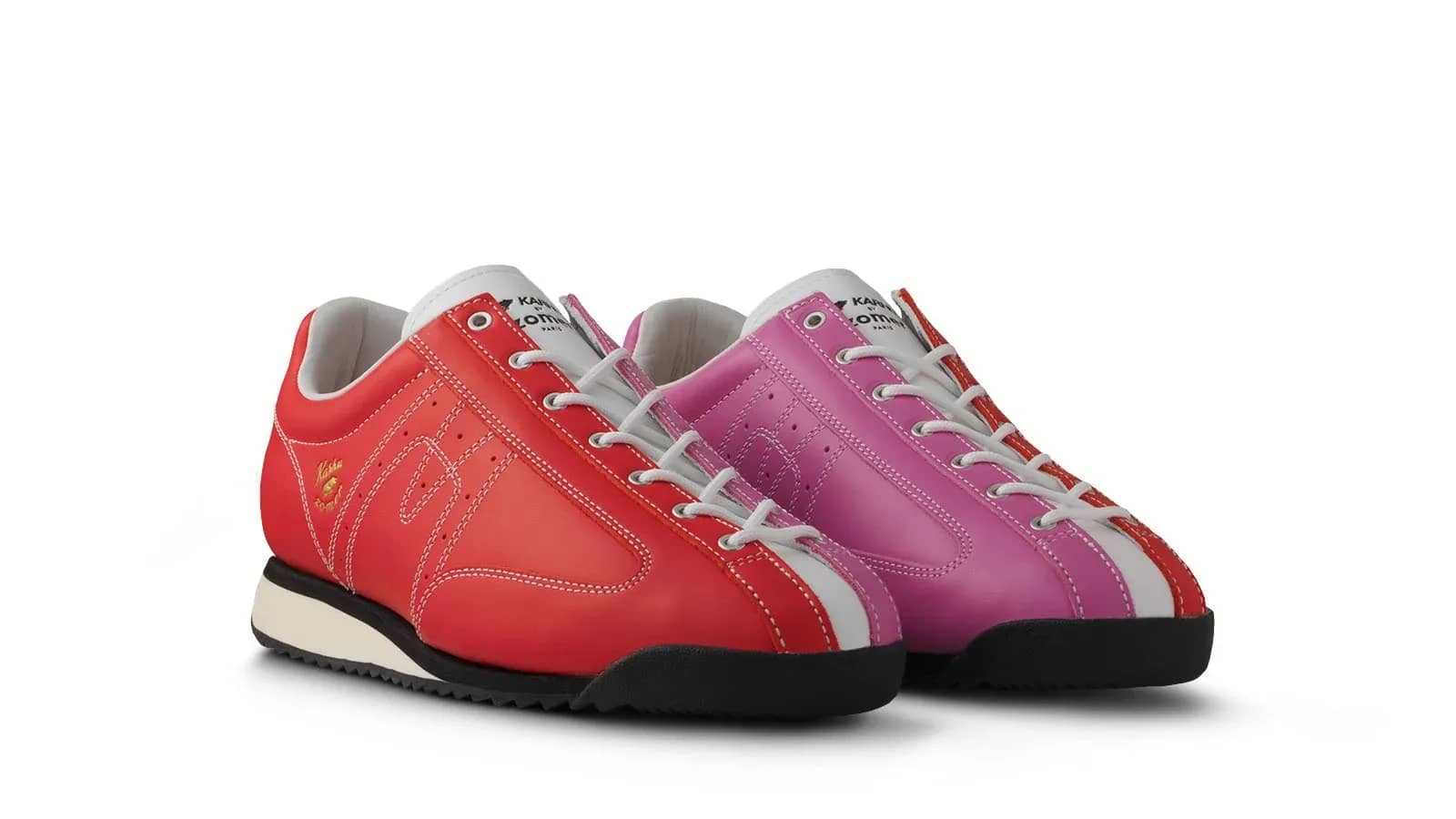 Karhu kırmızı Mestari Kesä sneaker, önden çapraz görünüm