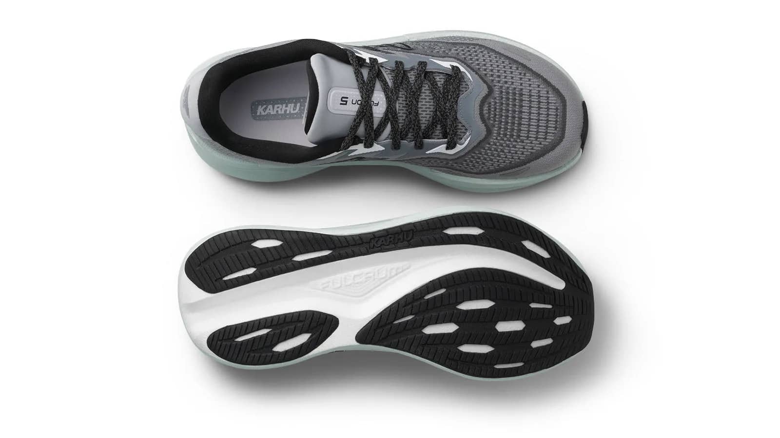 Karhu gri Women'S Fusion 5.0 runner sneaker, önden görünüm
