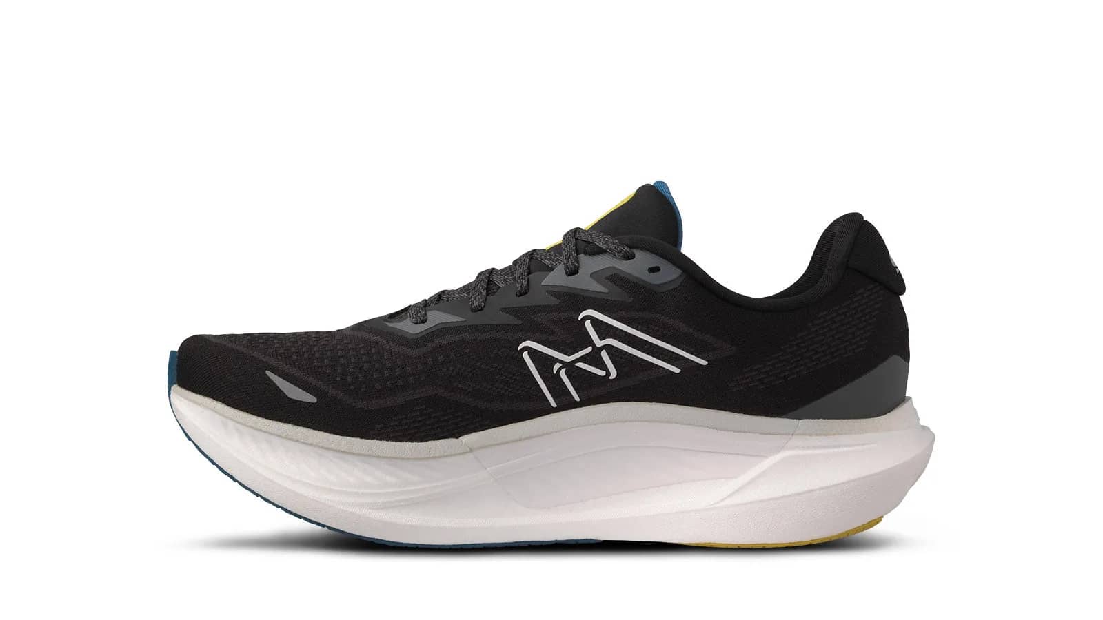 Karhu siyah Men'S Fusion 5.0 Hivo runner sneaker, önden görünüm