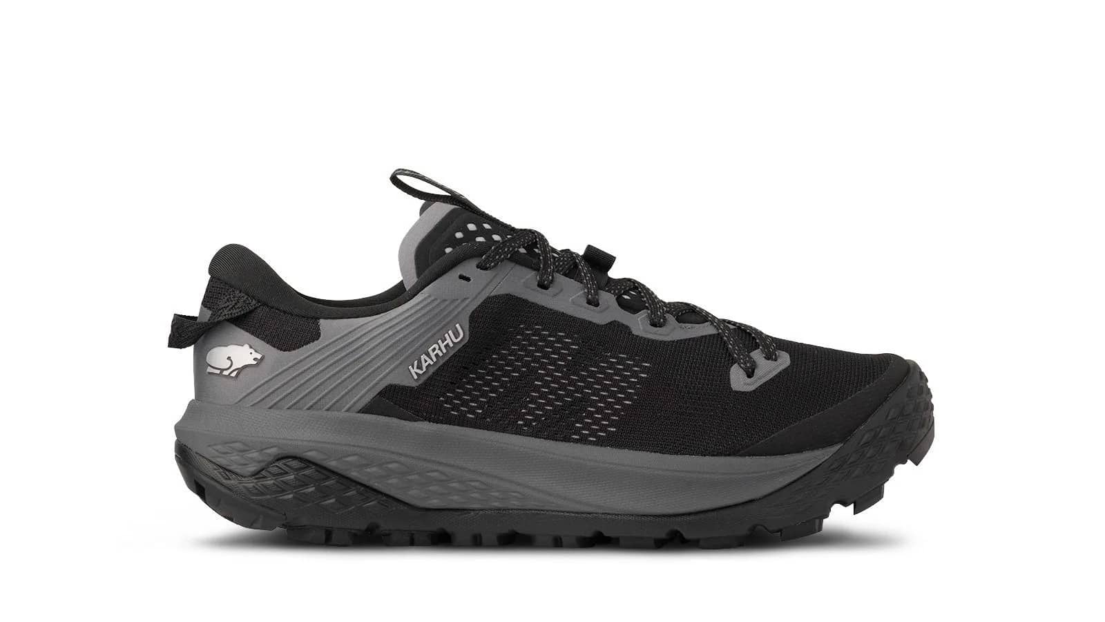 Karhu siyah Men'S Ikoni Trail WR ayakkabı, yandan görünüm