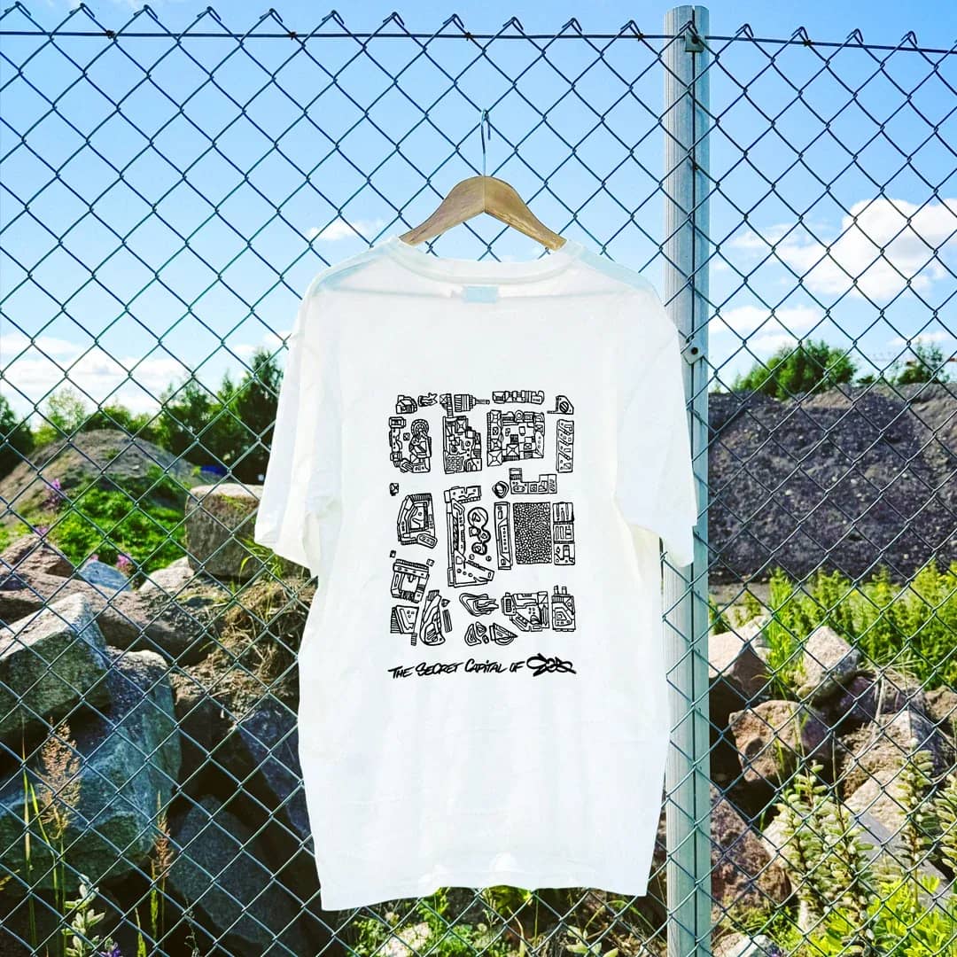 Karhu beyaz Karhu X Egs T–shirt gömlek, arkadan görünüm