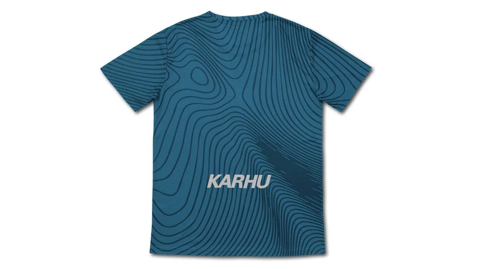 Karhu mavi Men'S Running T–shirt gömlek, detay görünüm