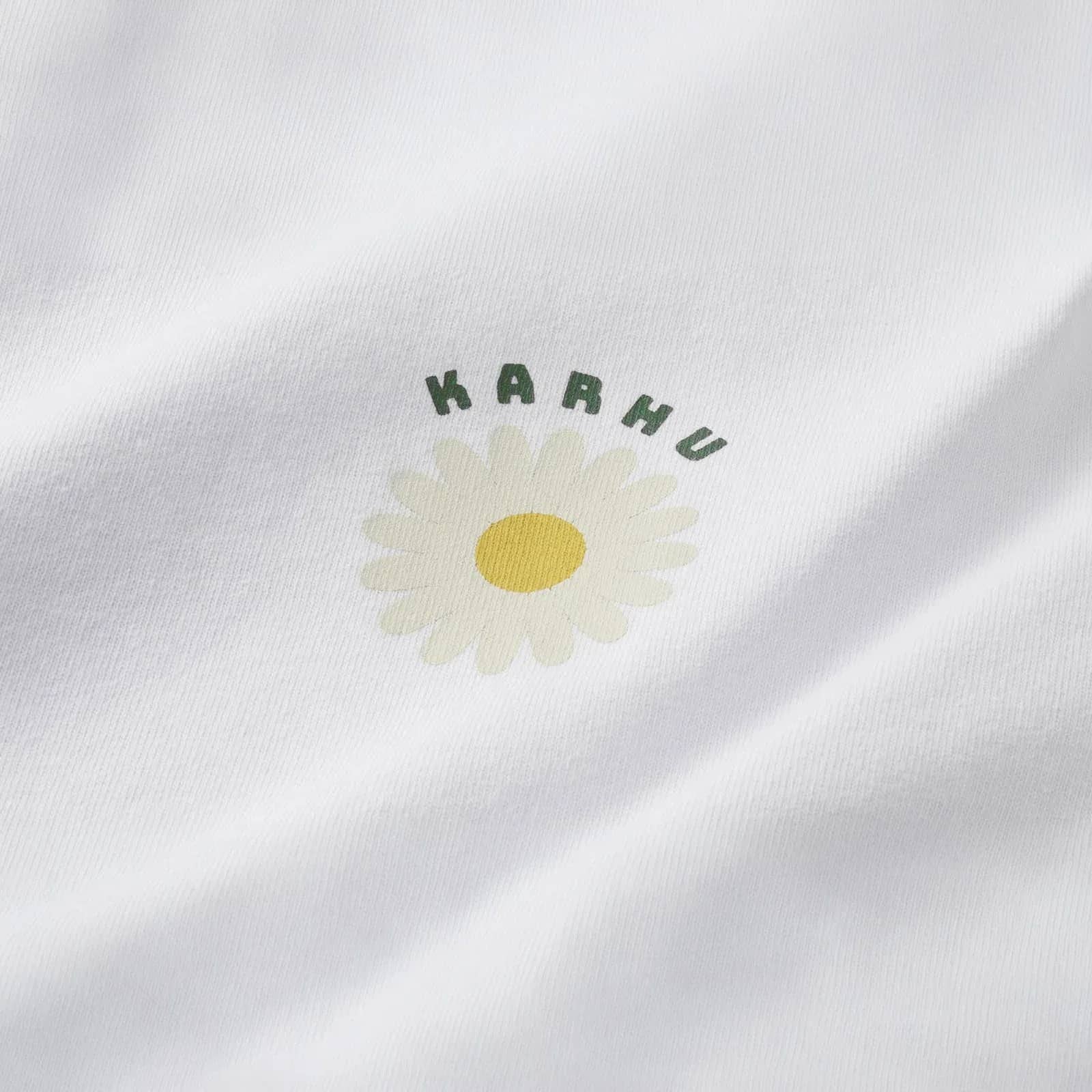 Karhu beyaz Flower Bouquet T–shirt gömlek, detay görünüm
