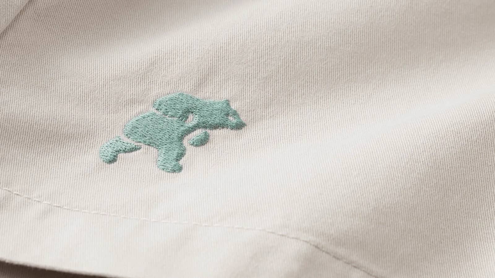 Karhu gümüş Trampas Shorts şort, detay görünüm
