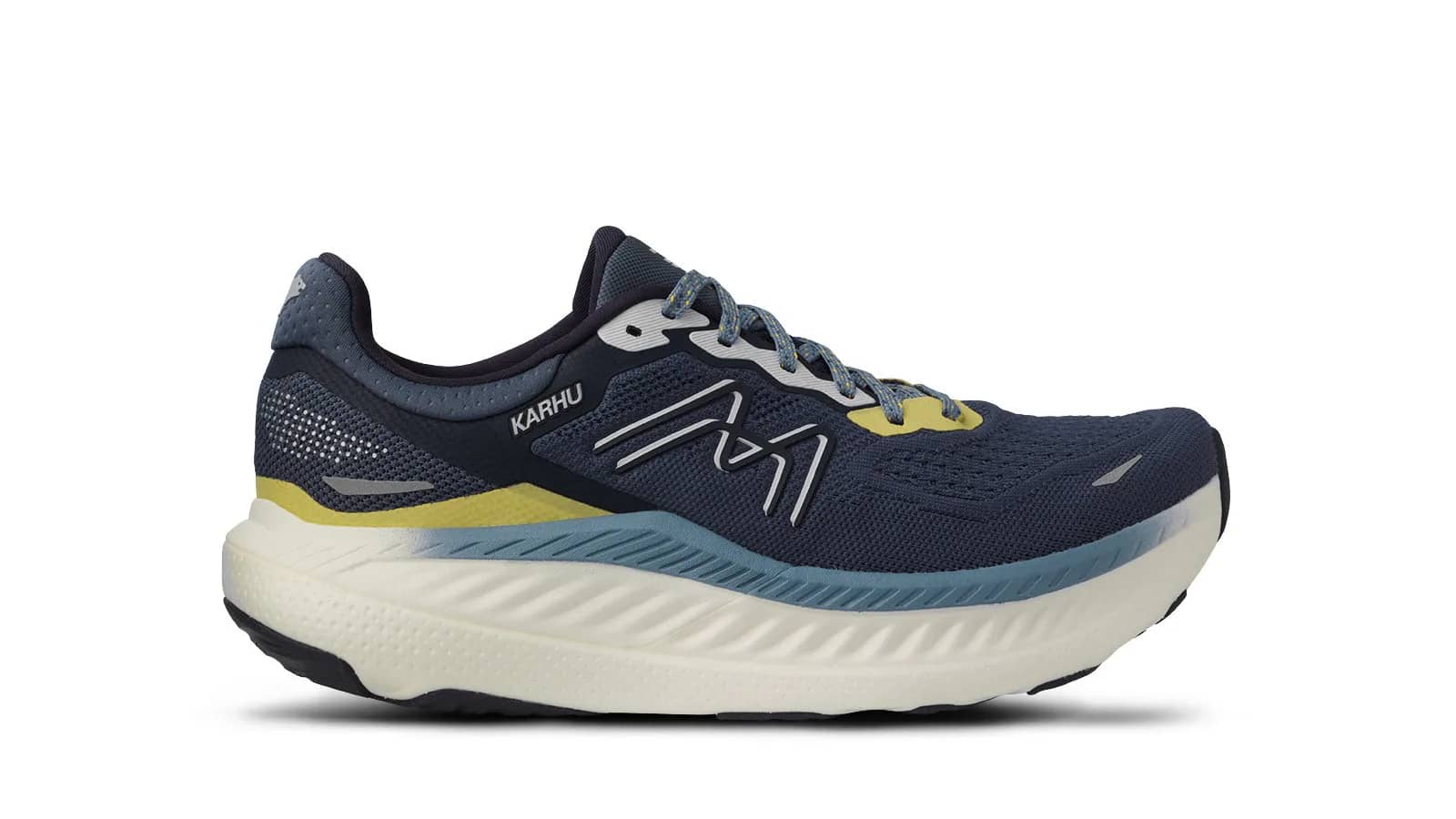 Karhu mavi Men'S Mestari Run 2.0 Hivo runner sneaker, yandan görünüm