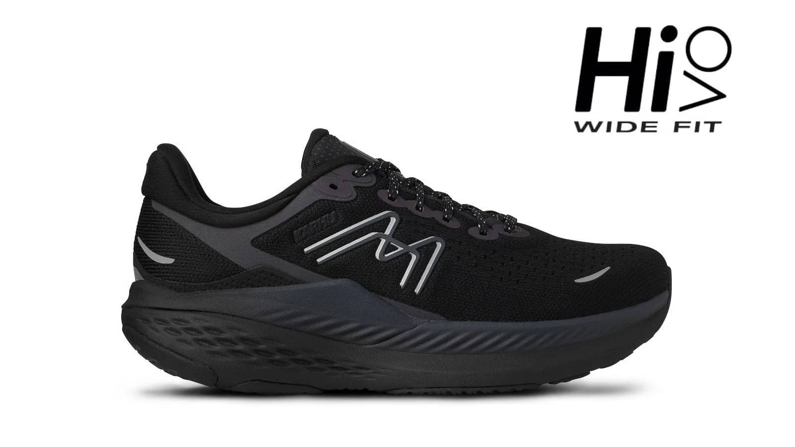 Karhu siyah Women'S Mestari Run 1.5 Hivo runner sneaker, yandan görünüm