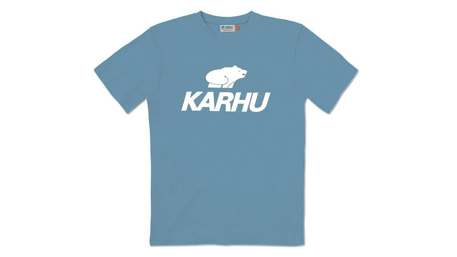 Karhu mavi Classic Logo T–shirt gömlek, önden görünüm