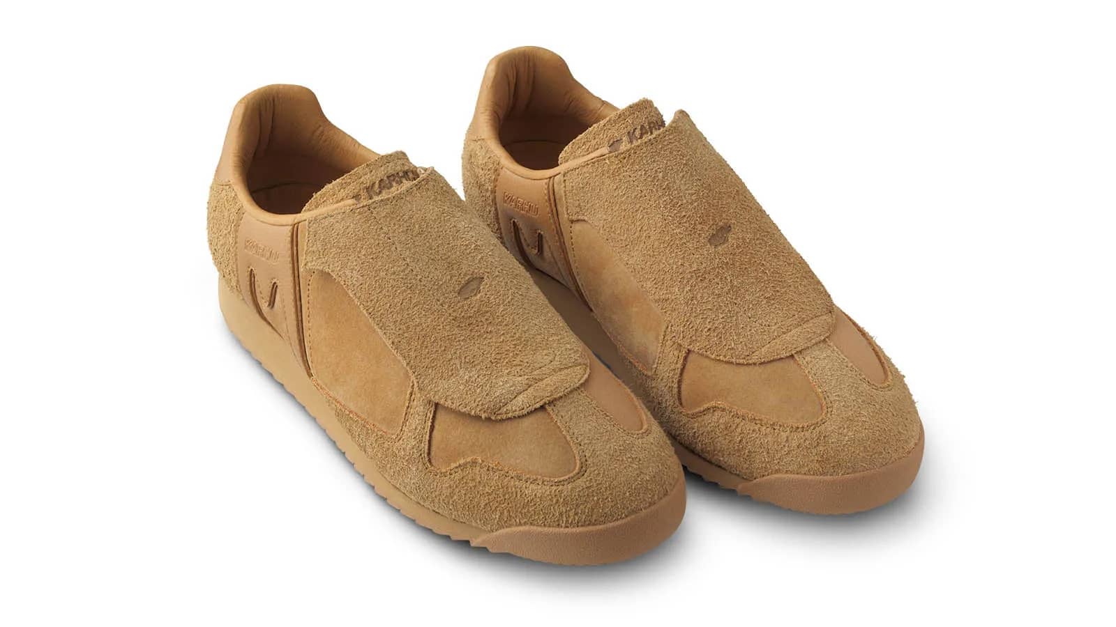Karhu kahverengi Karhu X Engineered Garments Mestari Slip slip-on sneaker, arkadan çapraz görünüm