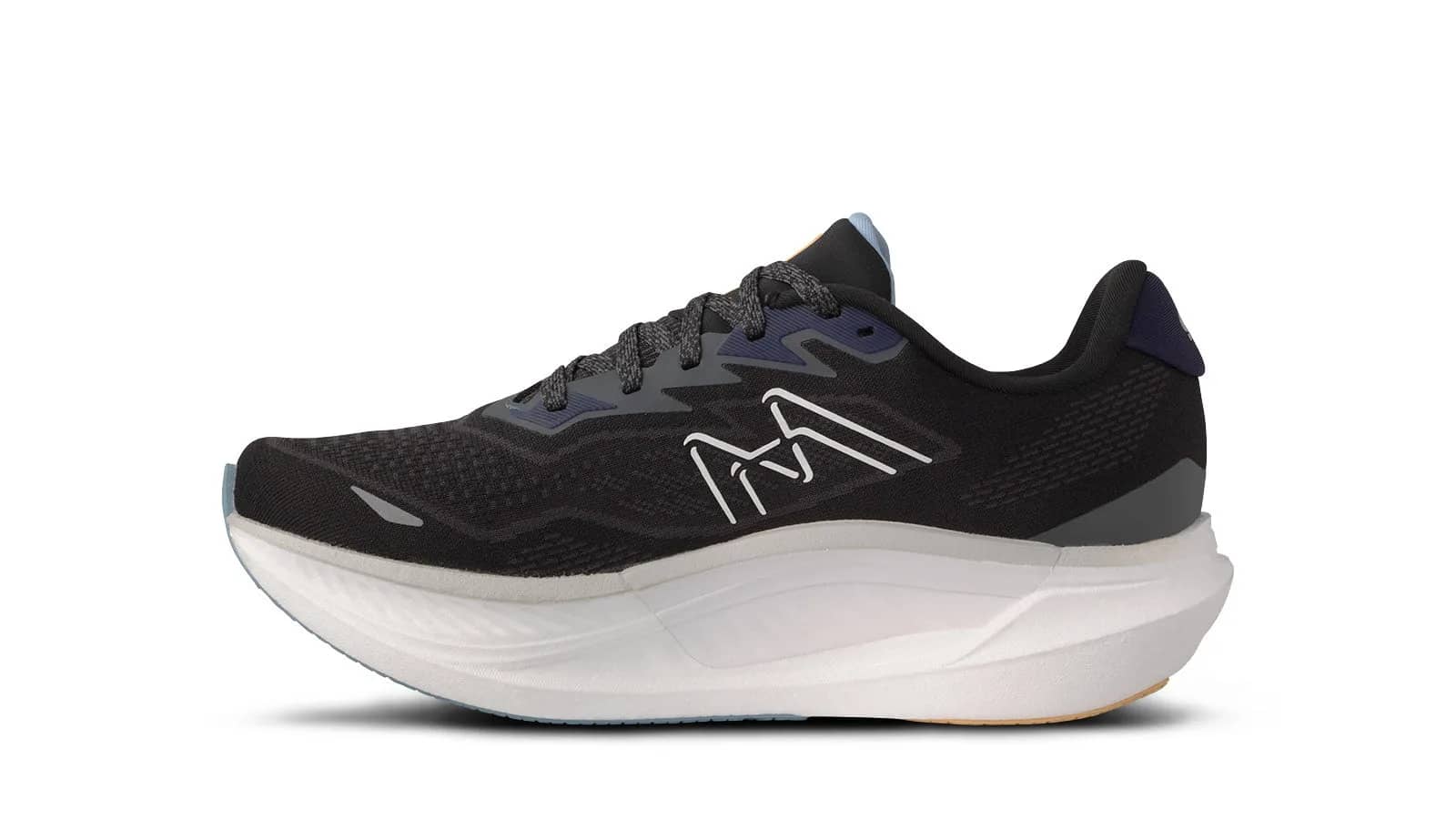 Karhu siyah Women'S Fusion 5.0 runner sneaker, önden görünüm