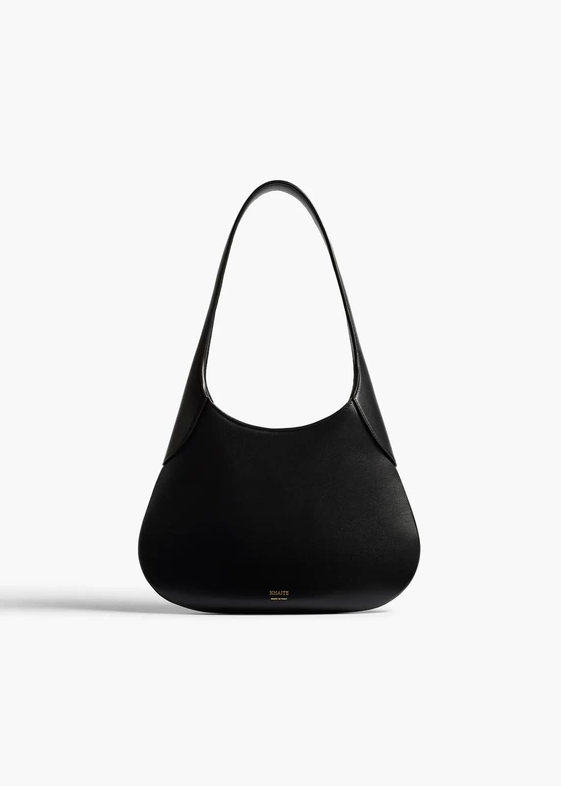 Khaite siyah hobo çanta, önden görünüm