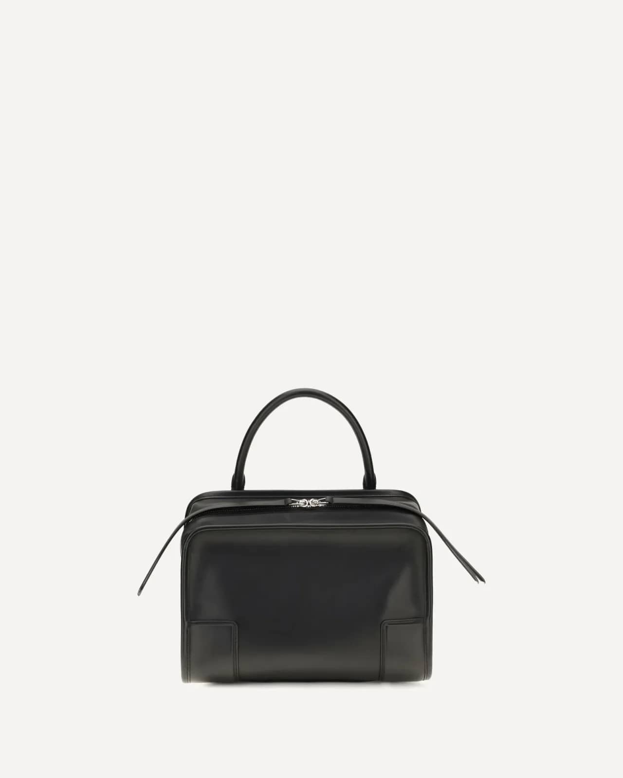 Loewe siyah Orta Boy Amazona 180 deri el çantası, önden görünüm