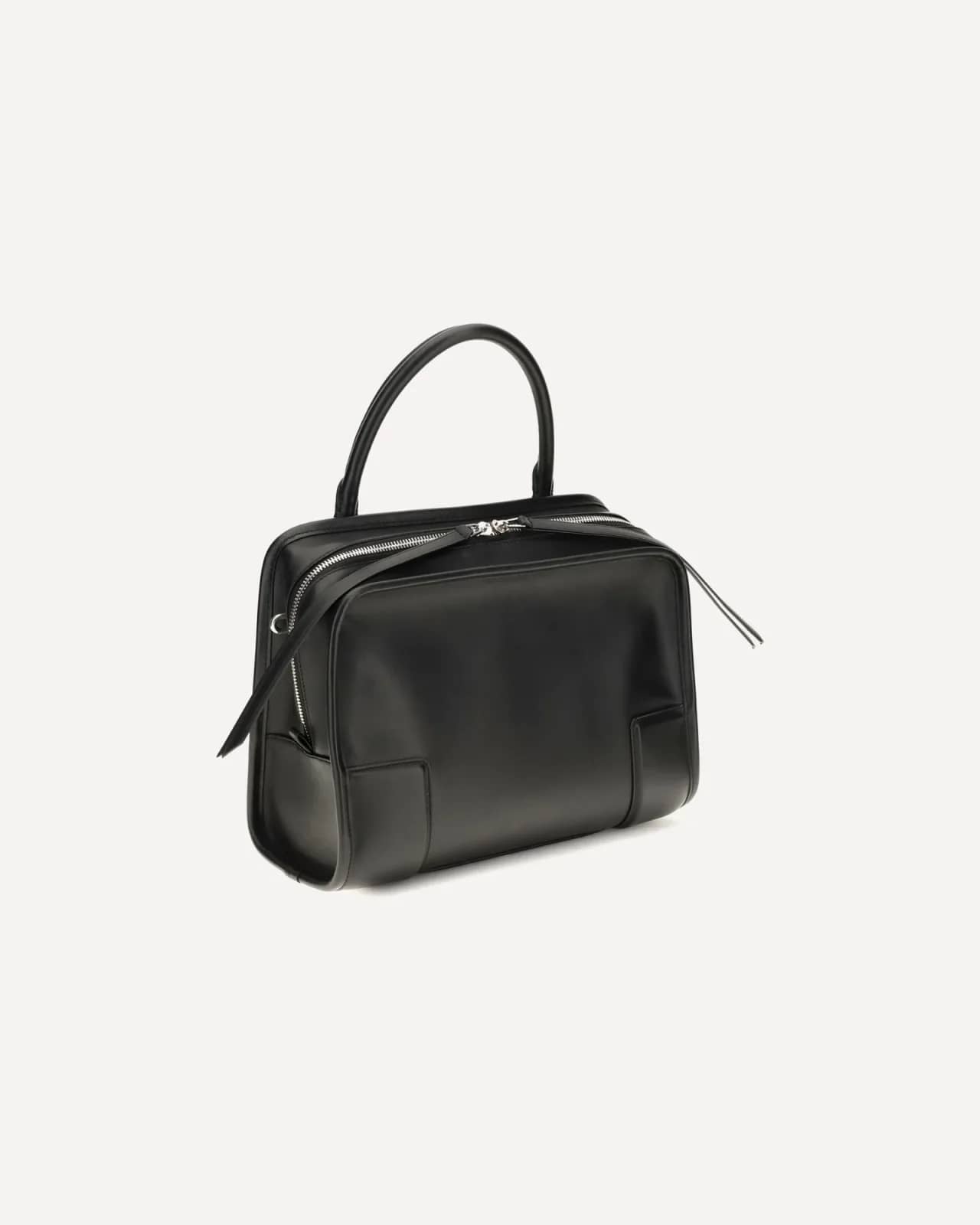 Loewe siyah Orta Boy Amazona 180 deri el çantası, iç görünüm