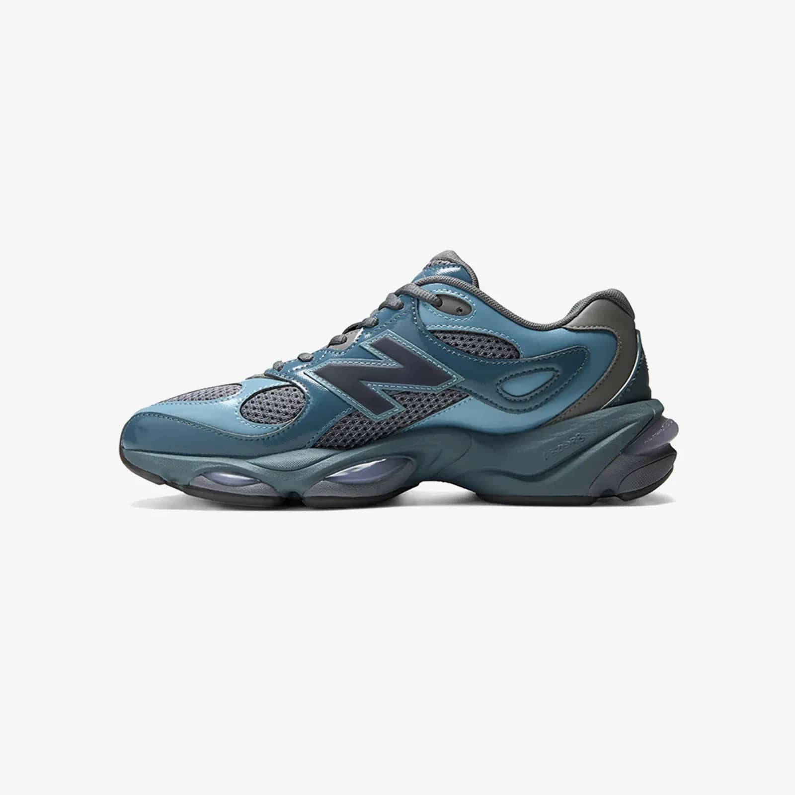 New Balance mavi 983 sneaker, önden görünüm