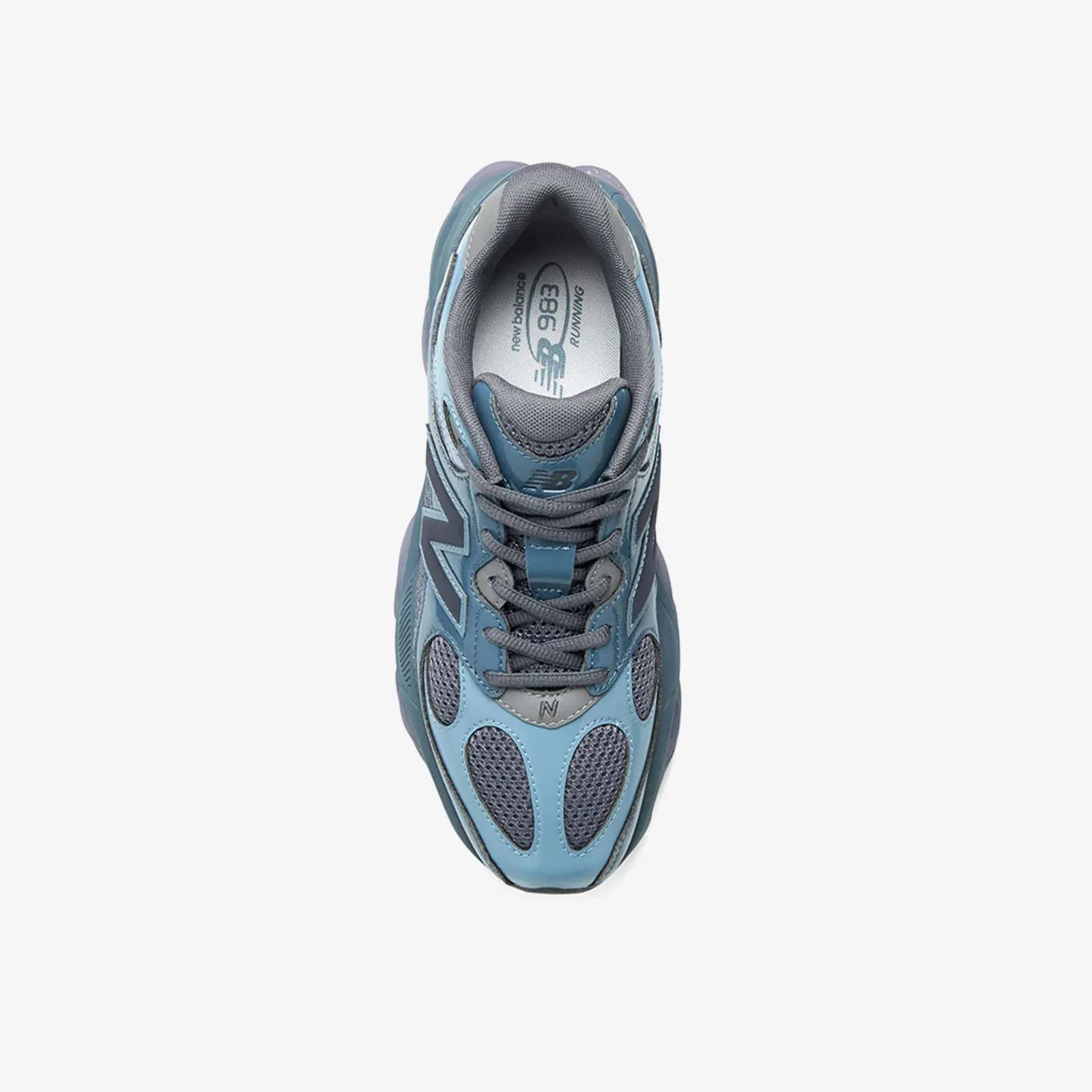 New Balance mavi 983 sneaker, detay görünüm