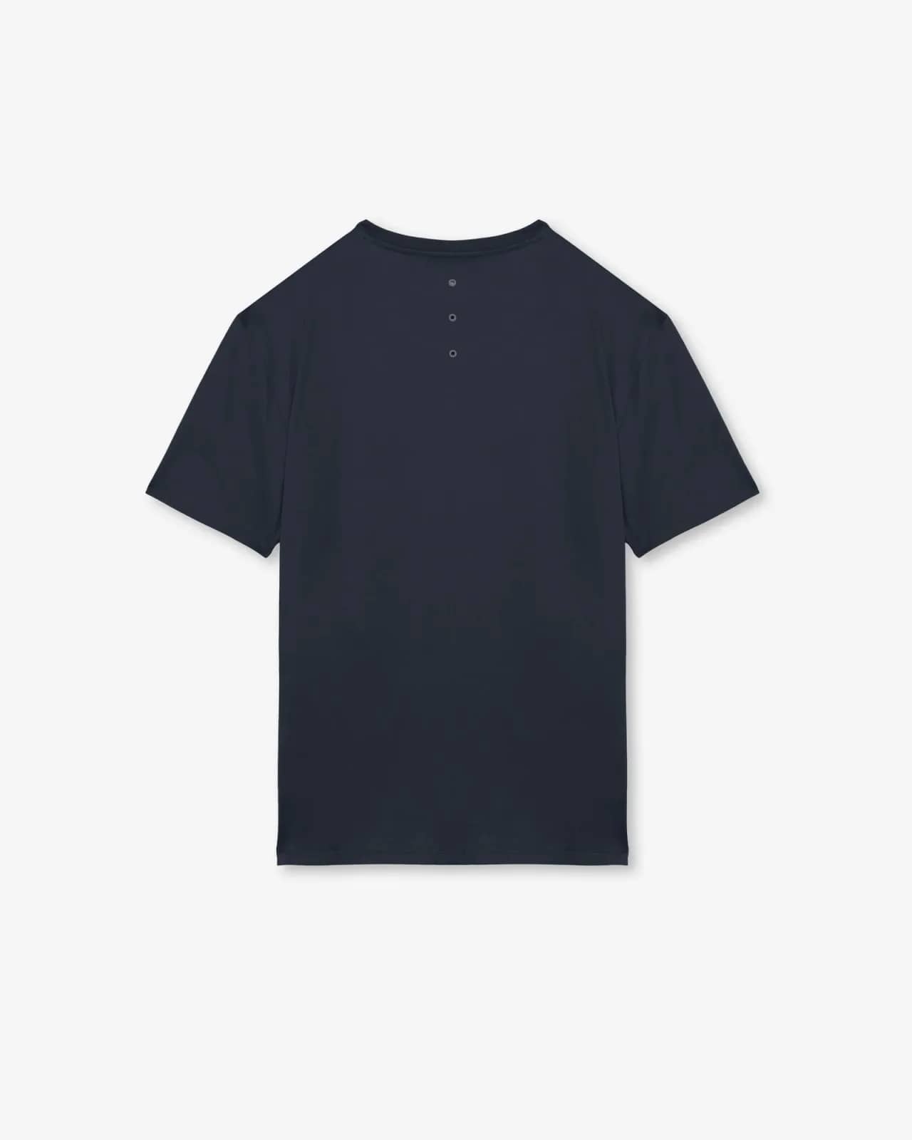 Premiata lacivert pamuk t-shirt, arkadan görünüm
