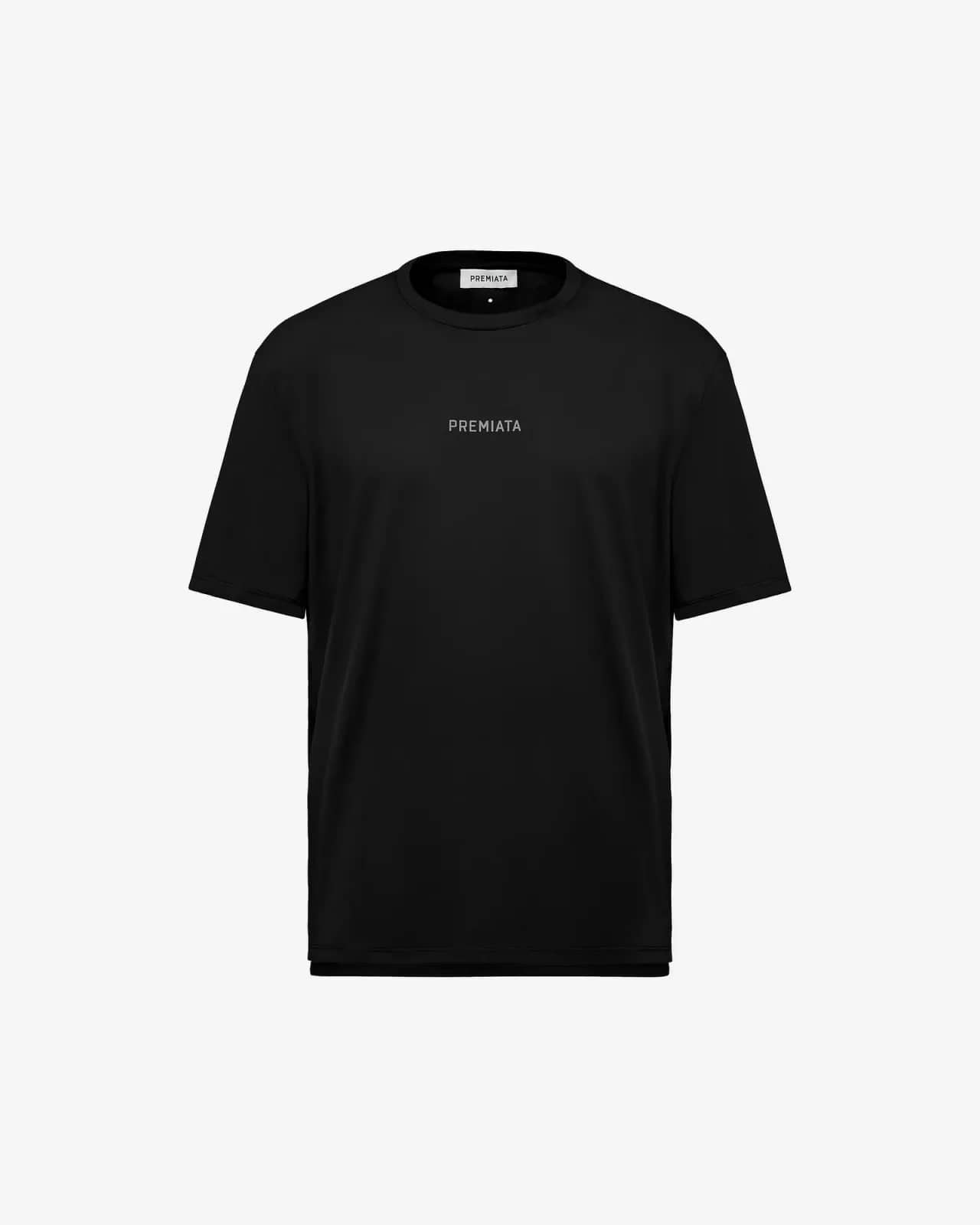Premiata siyah t-shirt, önden görünüm