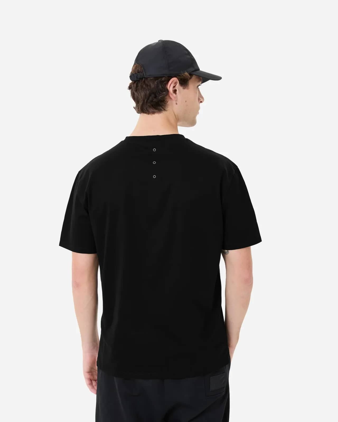Premiata siyah t-shirt, detay görünüm