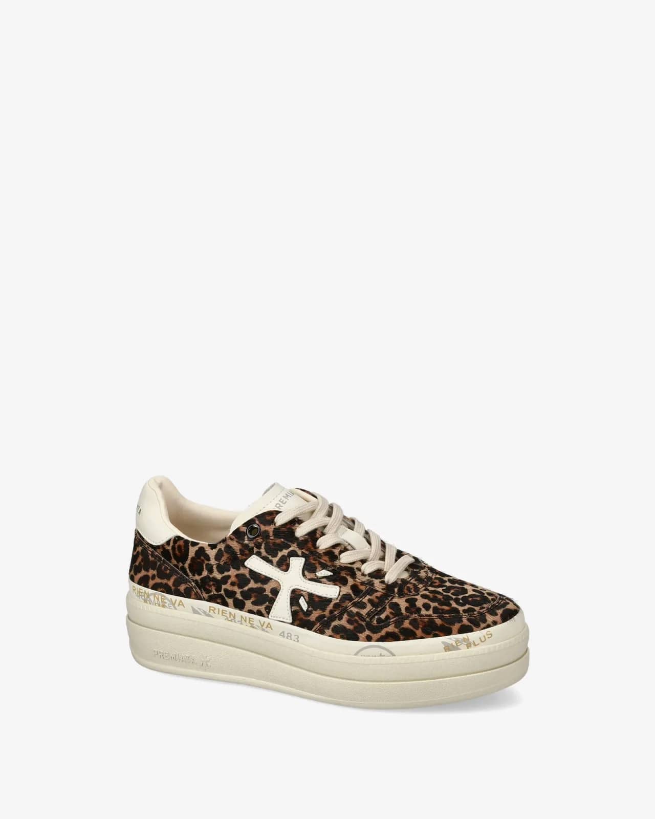 Premiata bej Micol sneaker, iç yandan görünüm