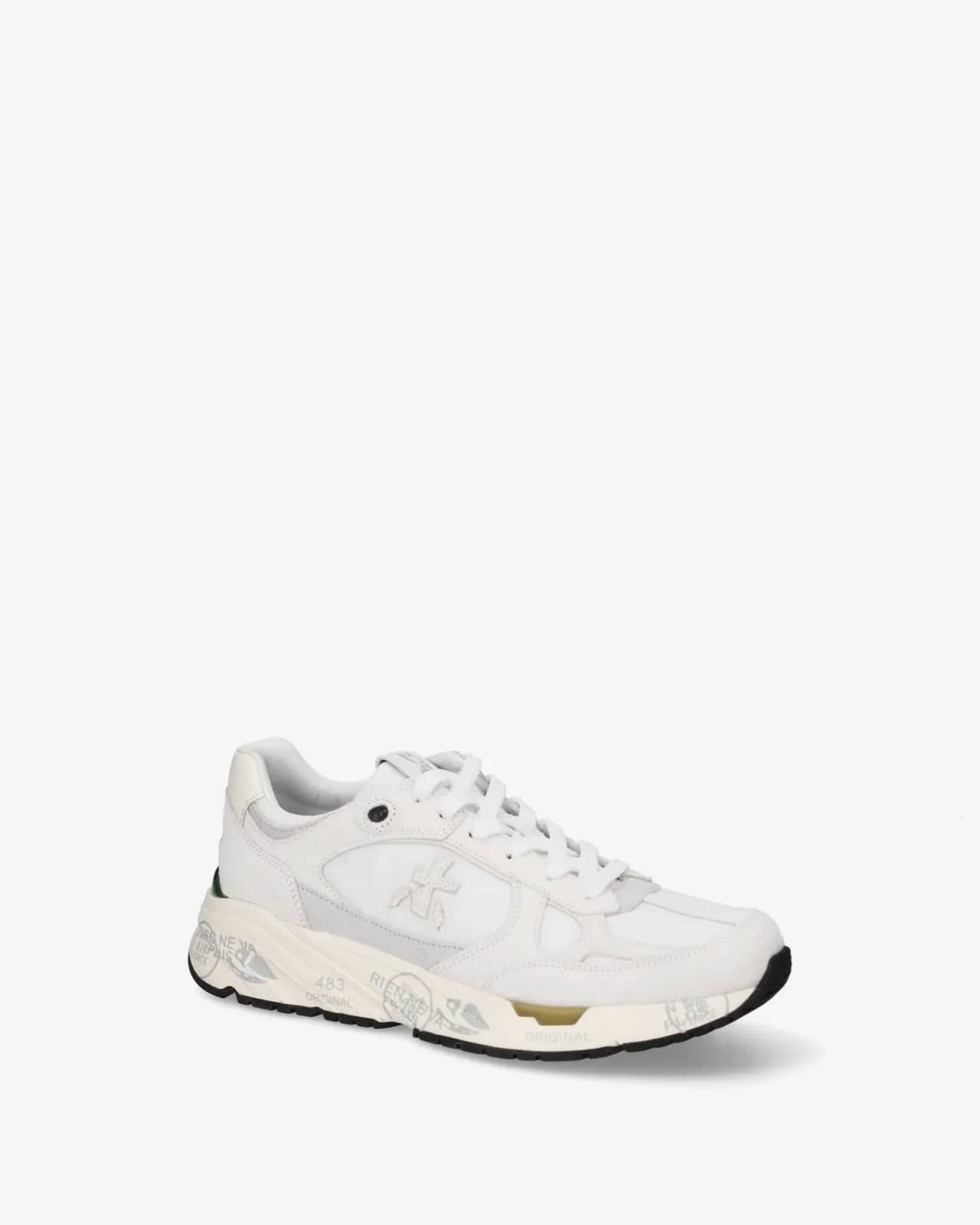 Premiata beyaz Mased sneaker, iç yandan görünüm