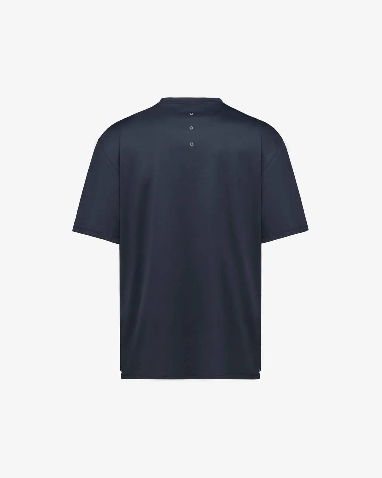 Premiata mavi pamuk t-shirt, detay görünüm