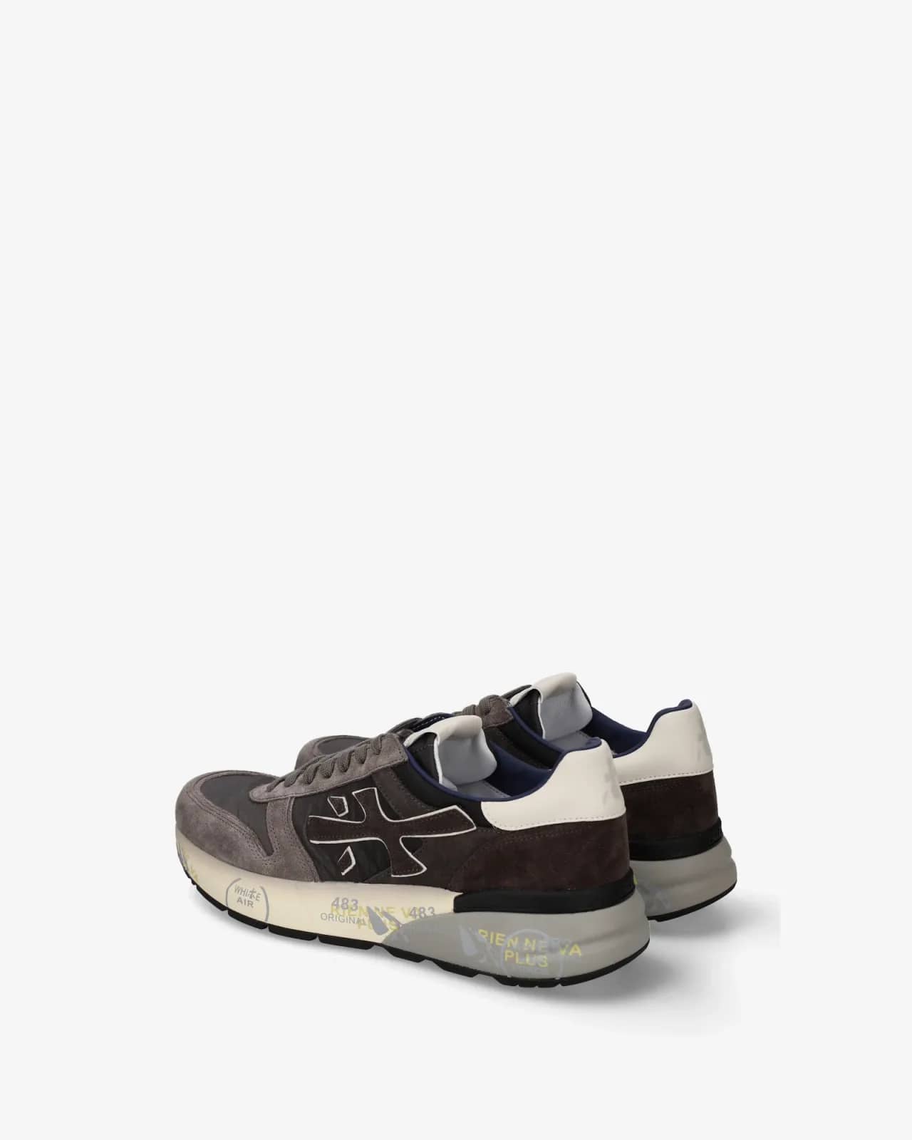 Premiata gri Mick sneaker, önden görünüm