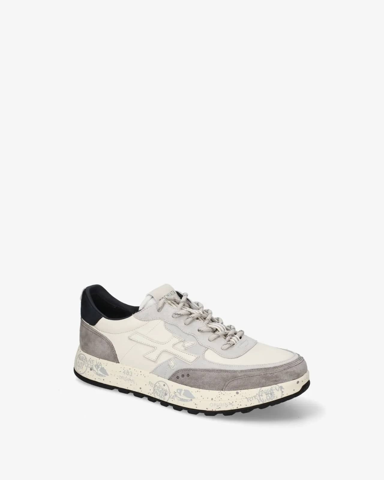 Premiata beyaz Nous sneaker, iç yandan görünüm