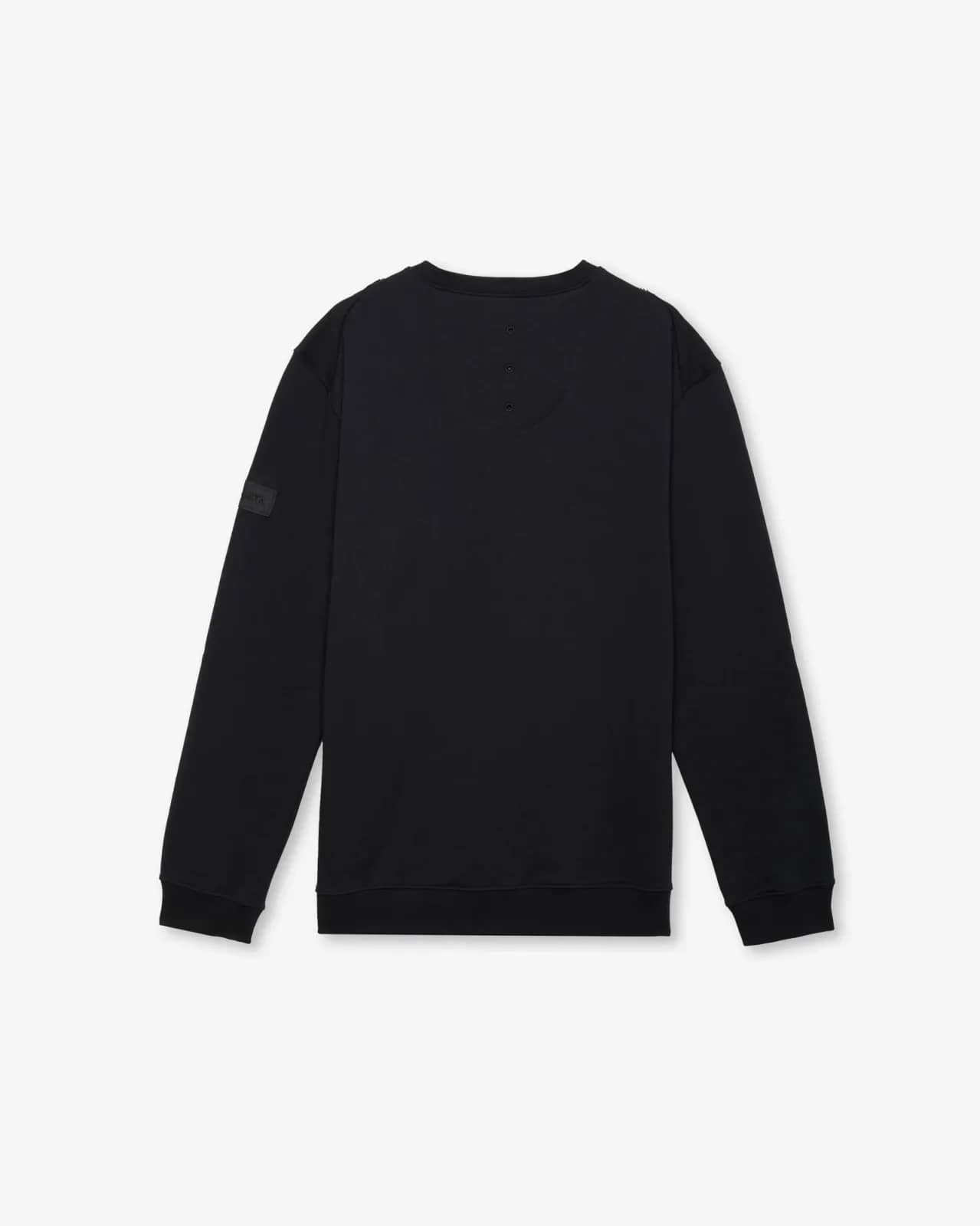 Premiata siyah sweatshirt, arkadan görünüm